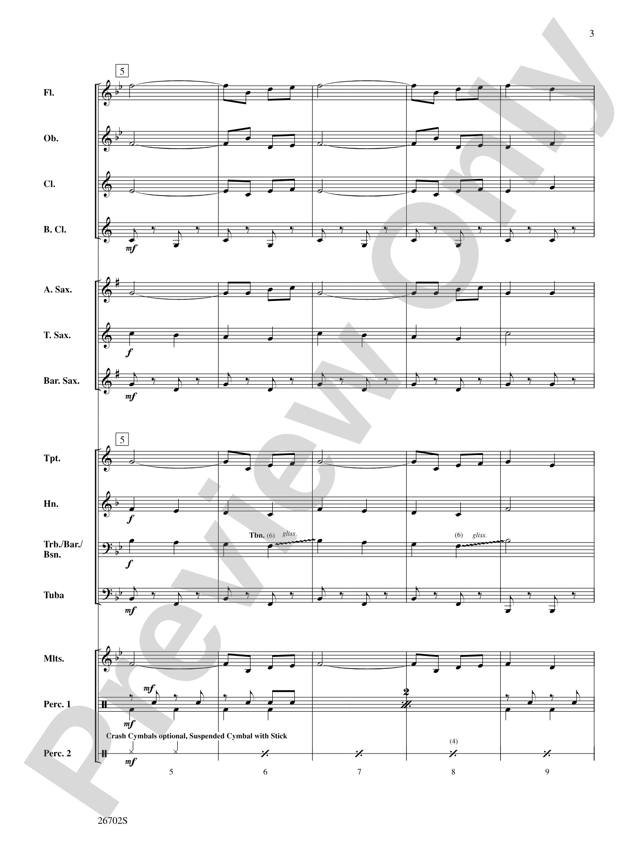 New Orleans Jubilee: Concert Band Conductor Score & Parts