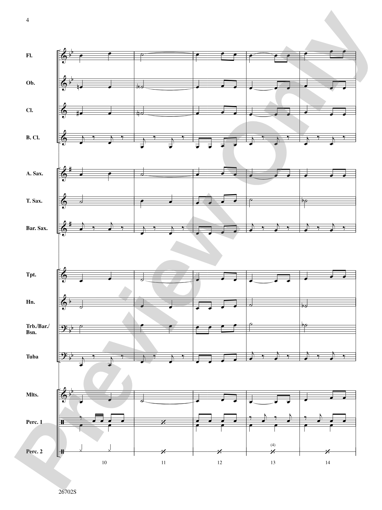 New Orleans Jubilee: Concert Band Conductor Score & Parts