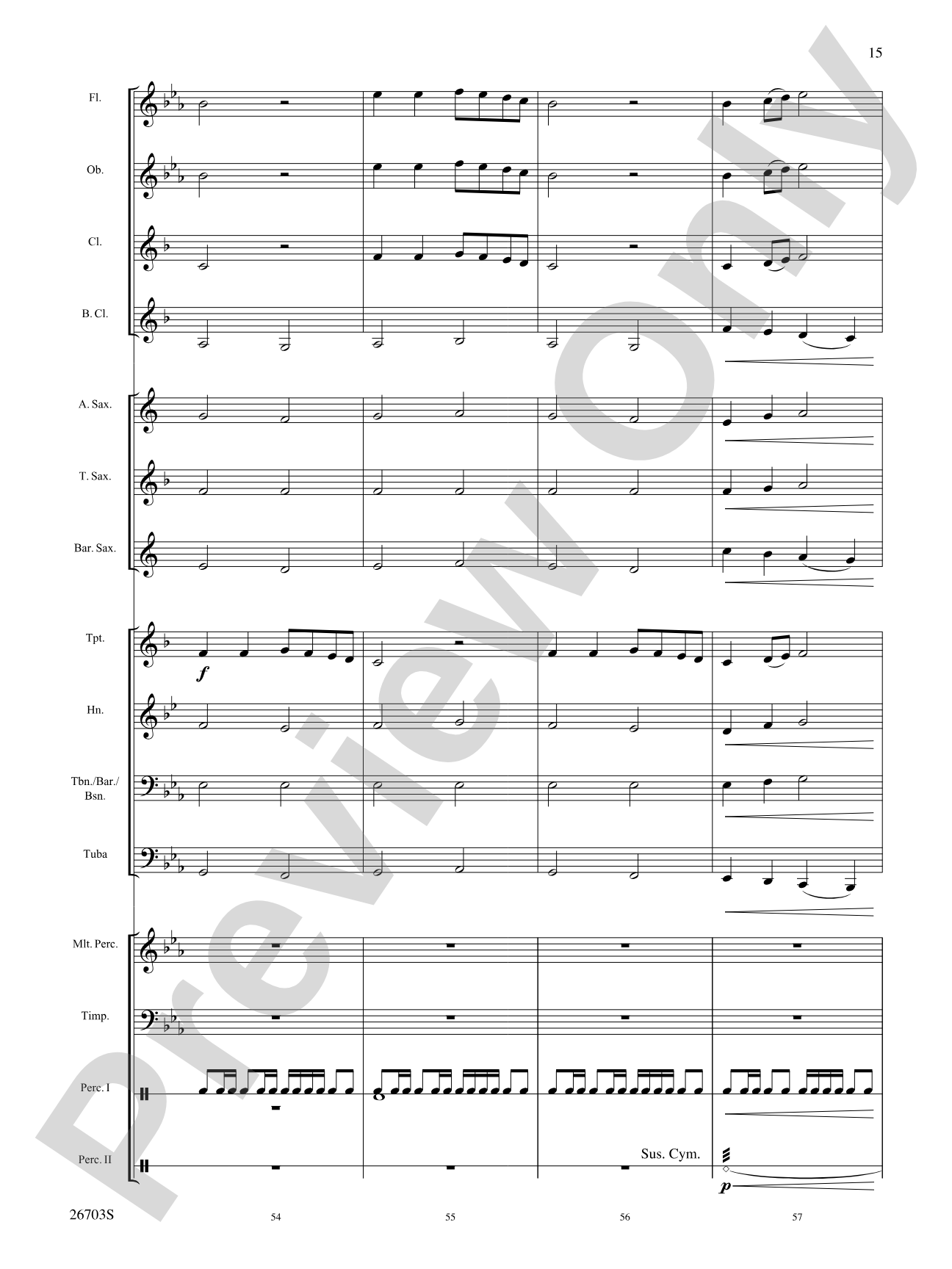 Carols of Joy: Concert Band Conductor Score & Parts