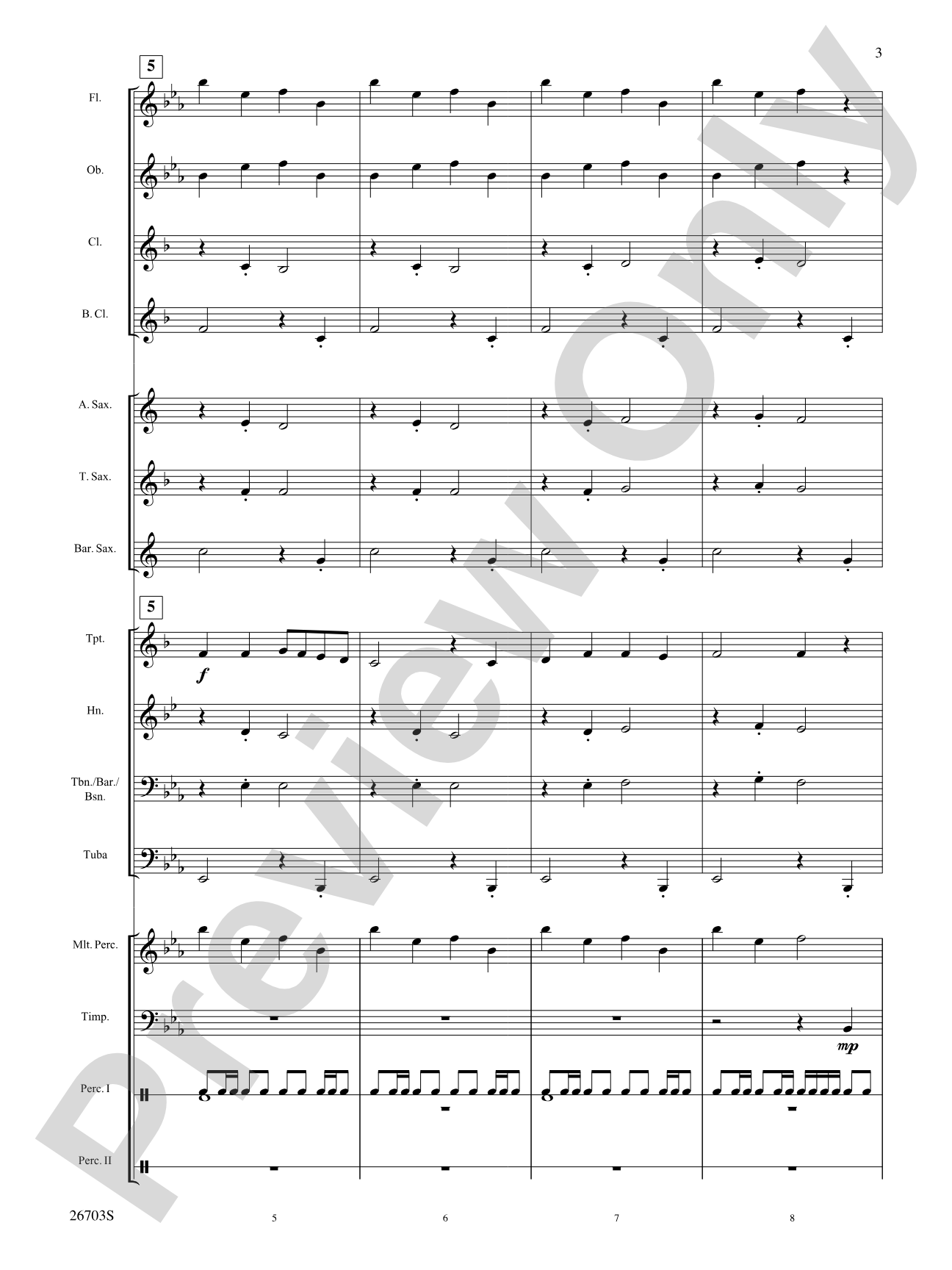 Carols of Joy: Concert Band Conductor Score & Parts