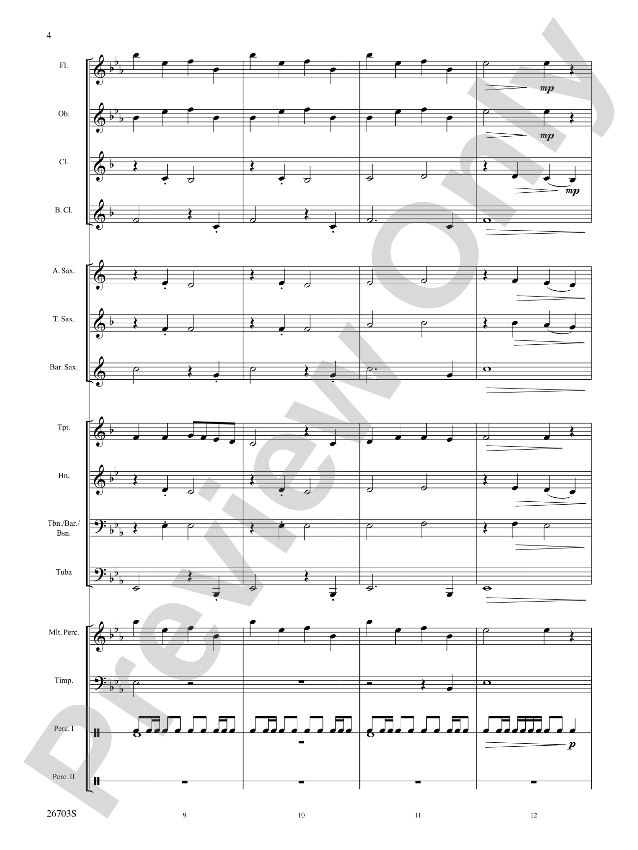 Carols of Joy: Concert Band Conductor Score & Parts