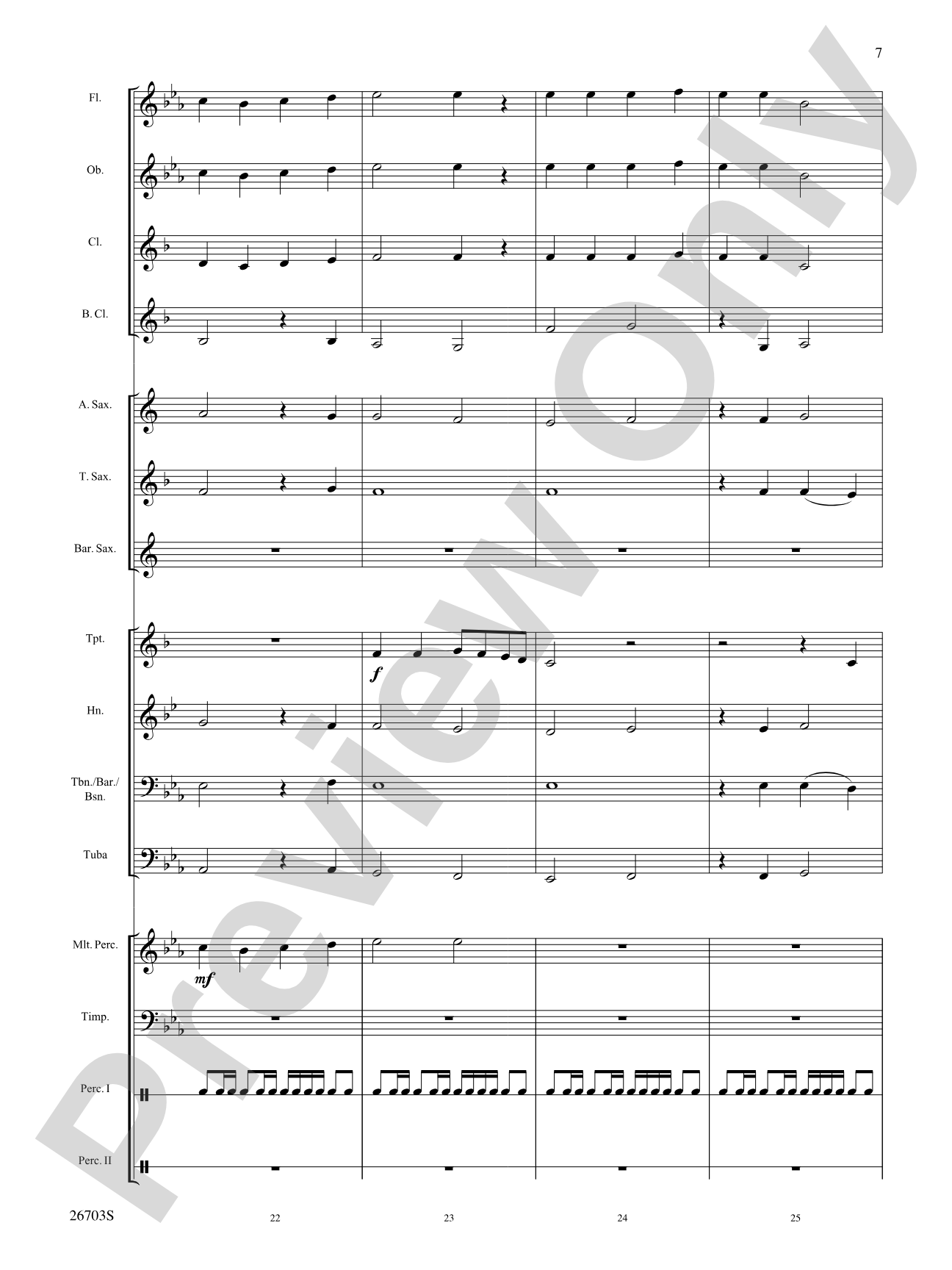 Carols of Joy: Concert Band Conductor Score & Parts