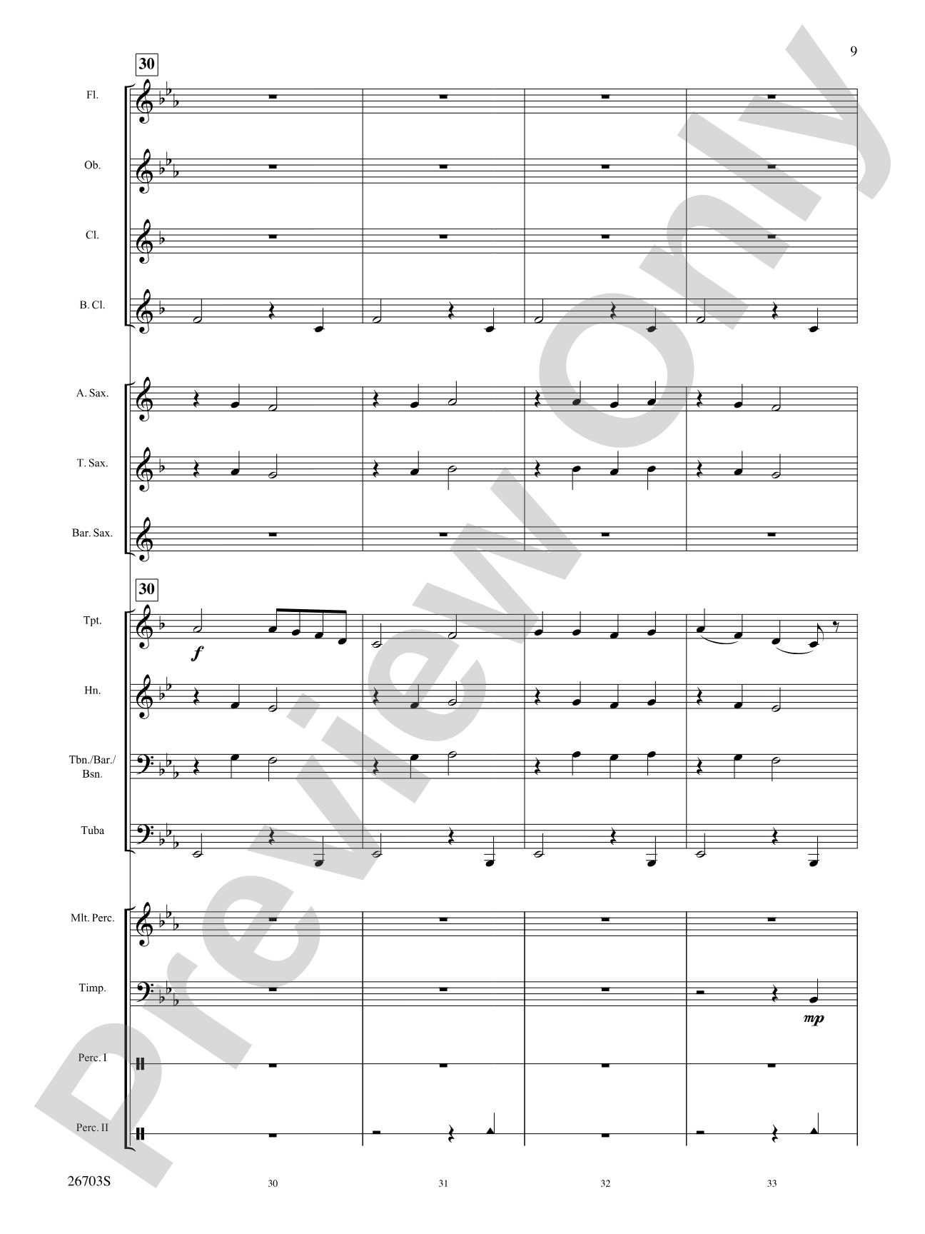 Carols of Joy: Concert Band Conductor Score & Parts