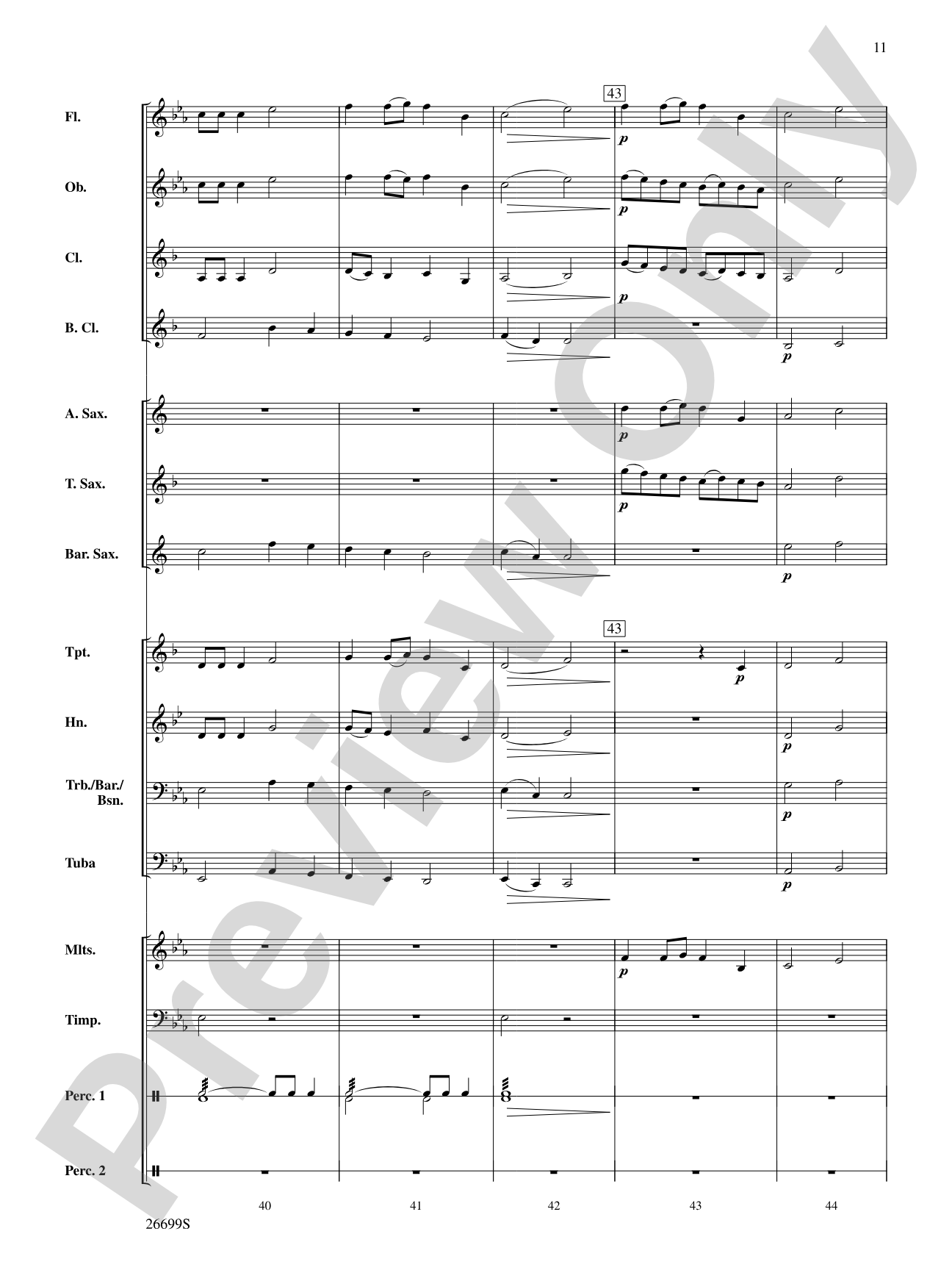 An African-American Air: Concert Band Conductor Score & Parts
