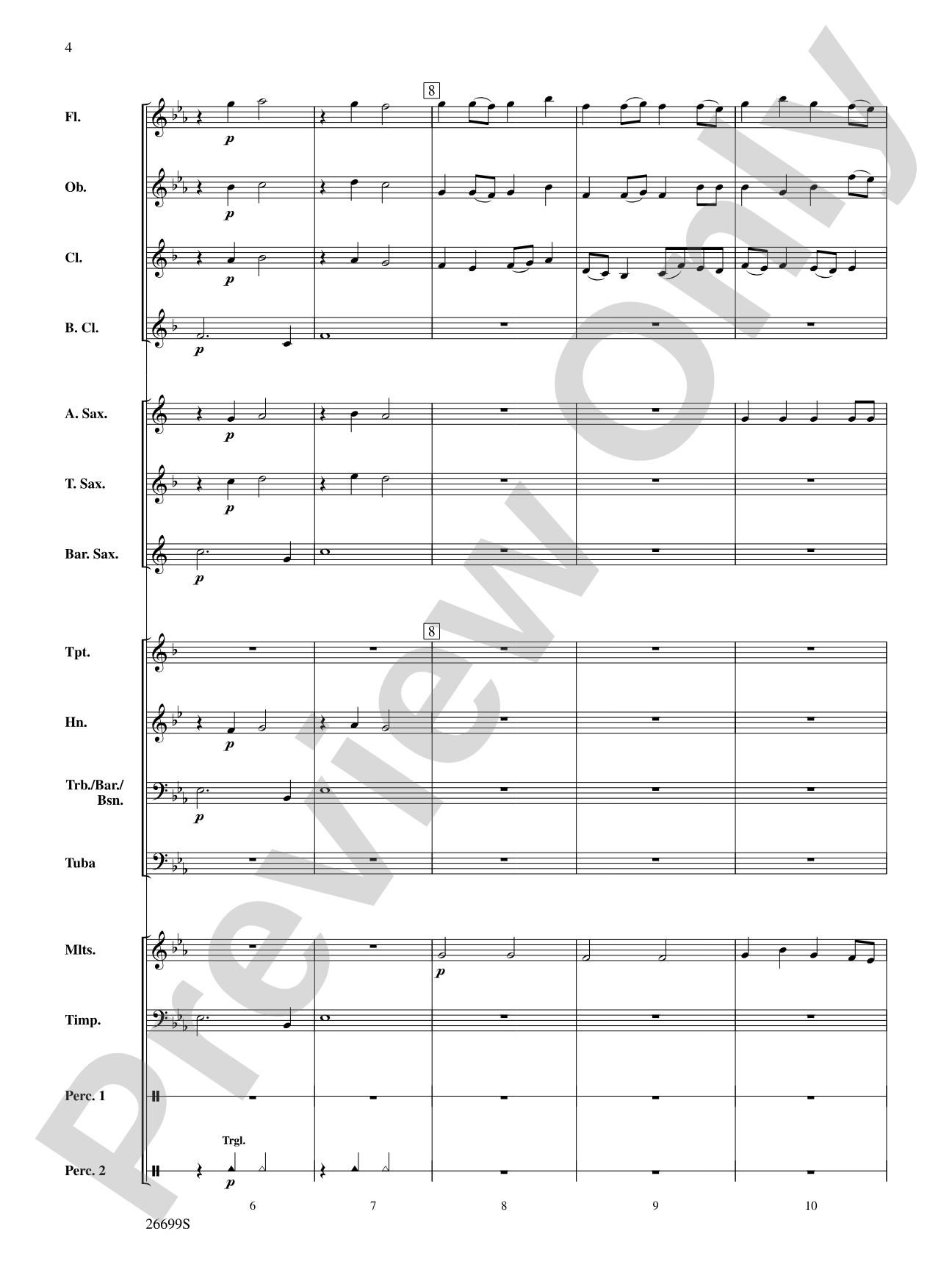 An African-American Air: Concert Band Conductor Score & Parts