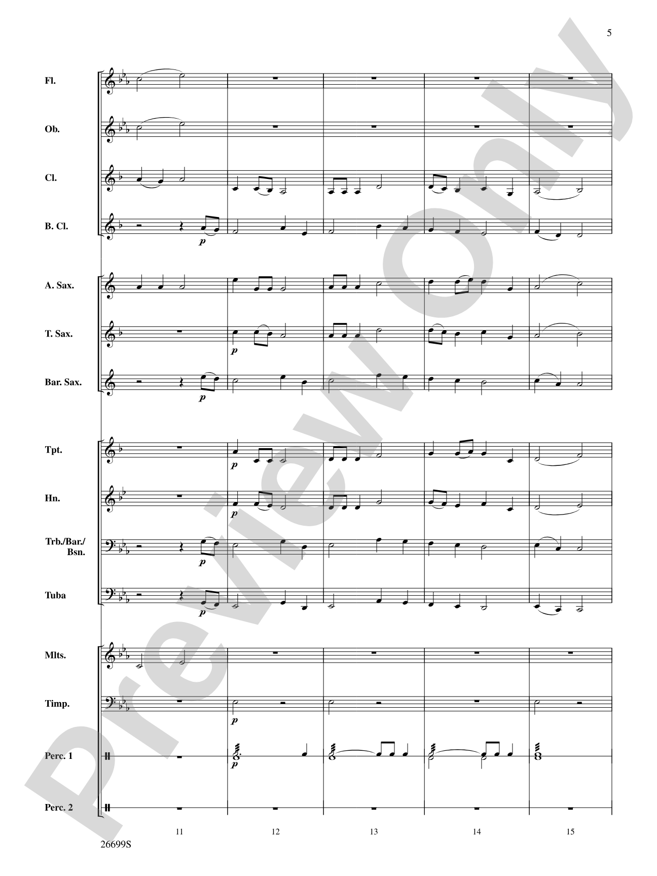 An African-American Air: Concert Band Conductor Score & Parts