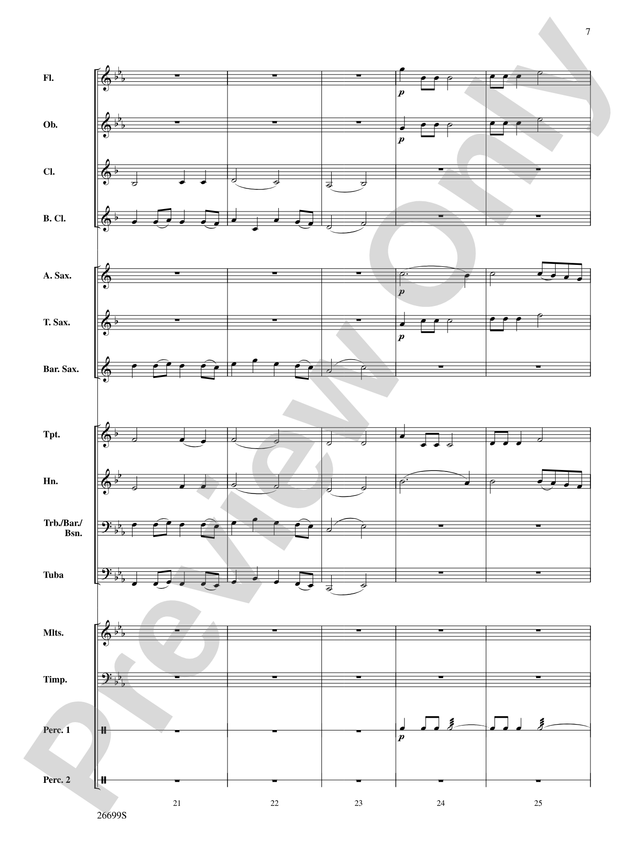 An African-American Air: Concert Band Conductor Score & Parts