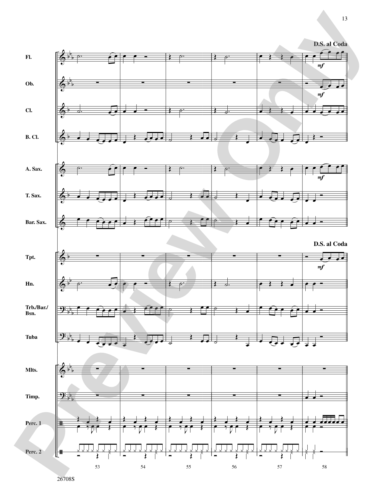 Sorry: Concert Band Conductor Score & Parts