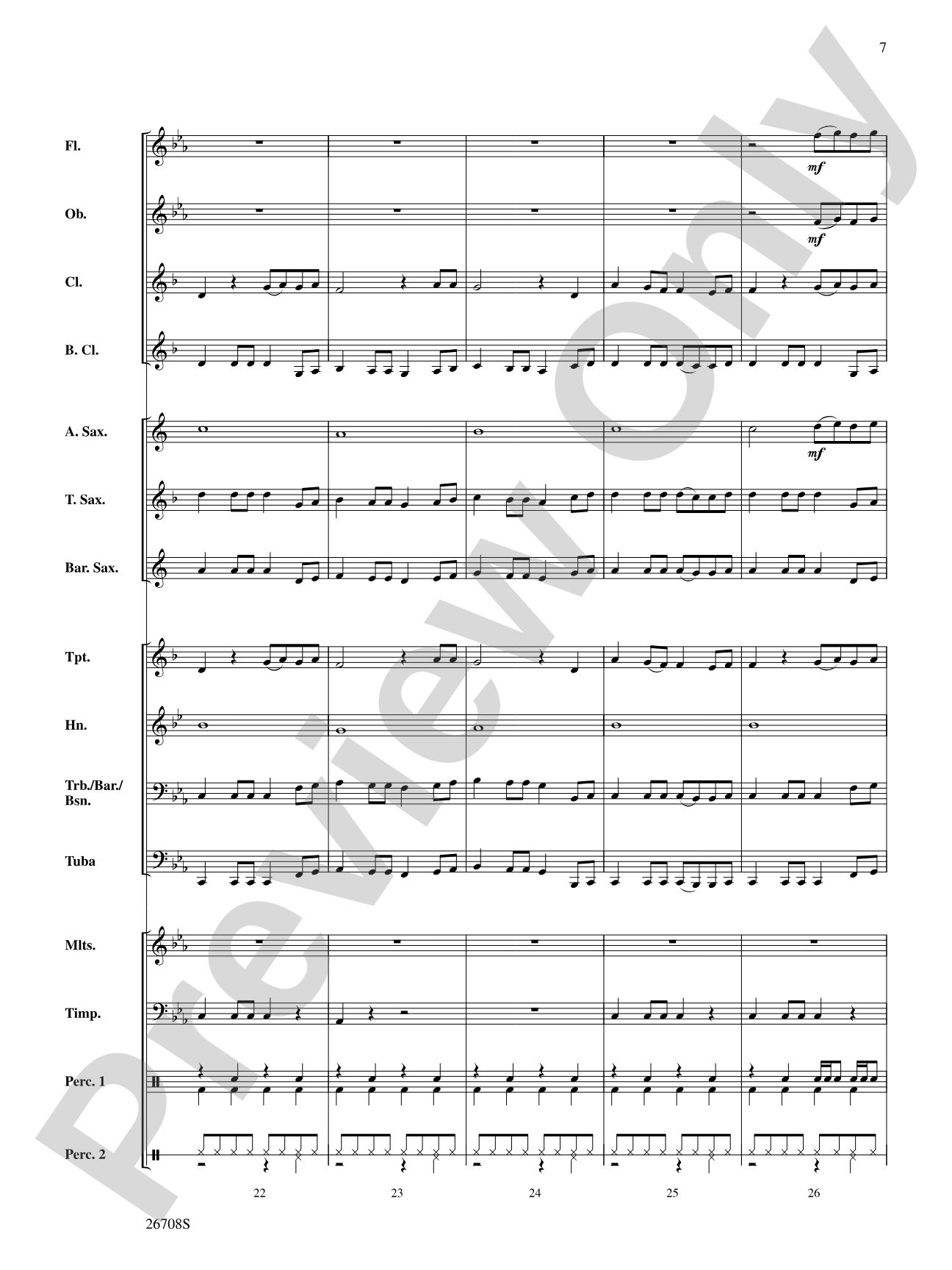 Sorry: Concert Band Conductor Score & Parts