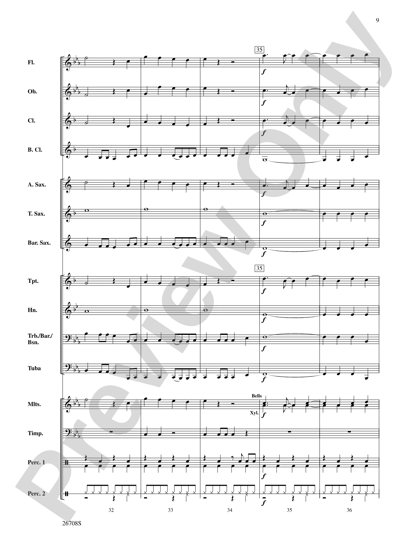 Sorry: Concert Band Conductor Score & Parts
