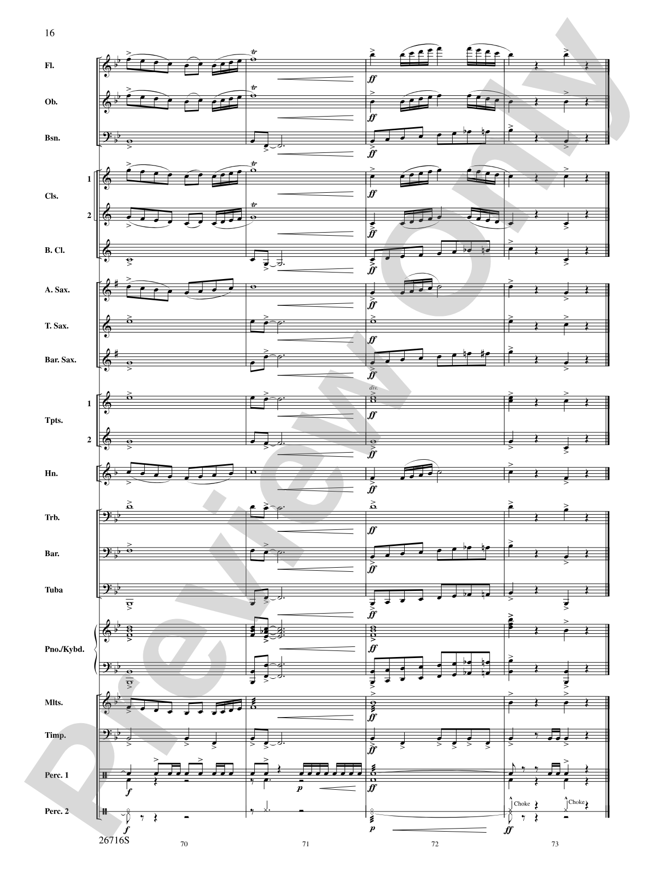 Proclamation and Procession: Concert Band Conductor Score & Parts