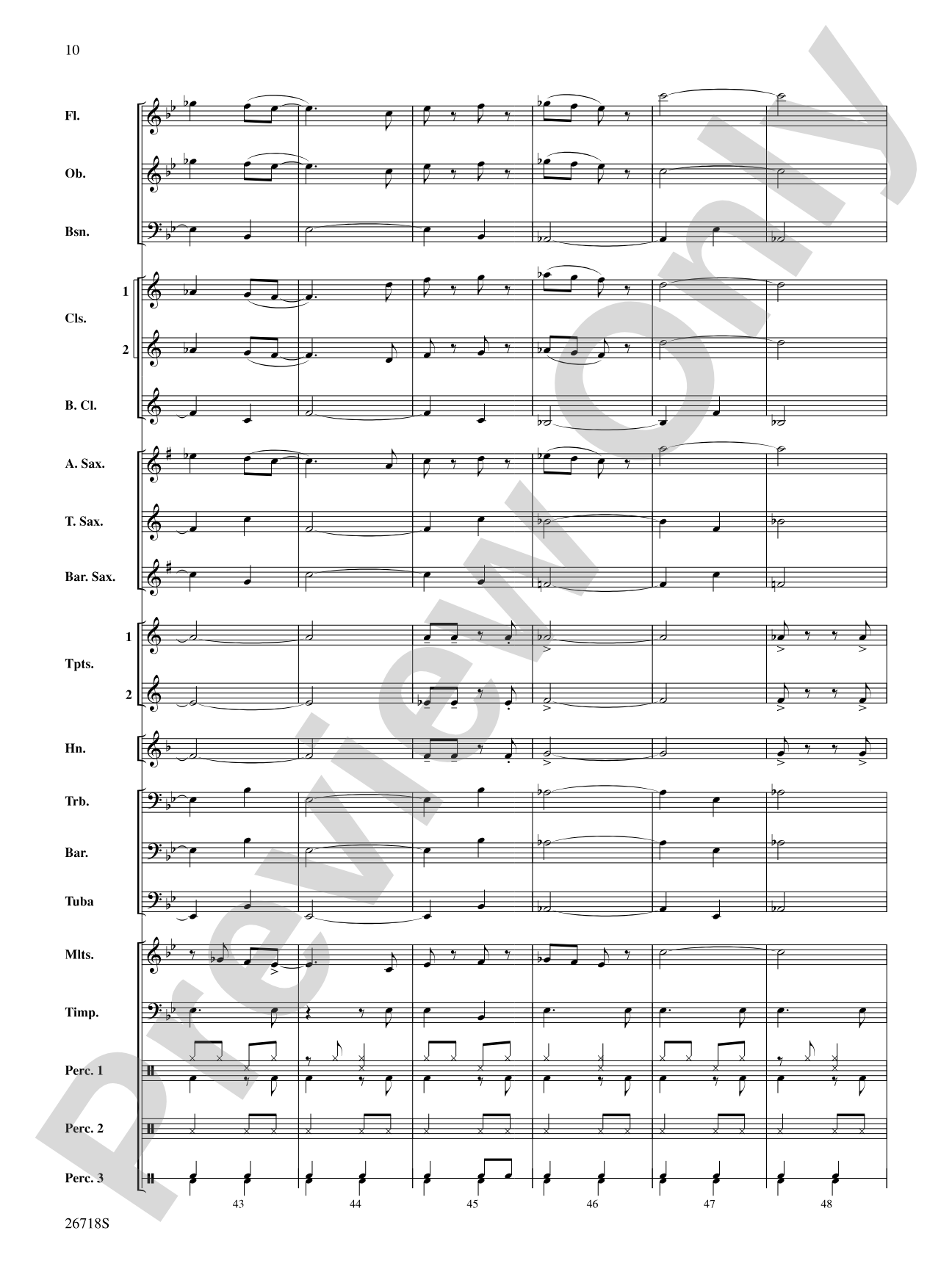 Who's Afraid of the Big Bad Samba?: Concert Band Conductor Score & Parts