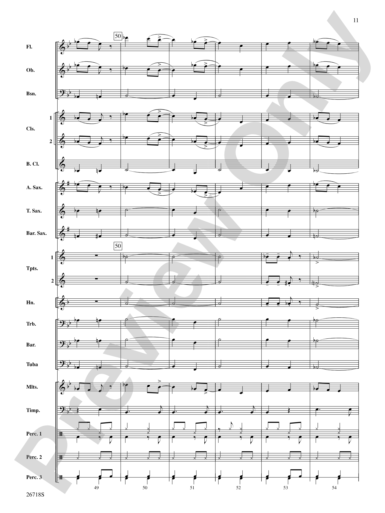Who's Afraid of the Big Bad Samba?: Concert Band Conductor Score & Parts
