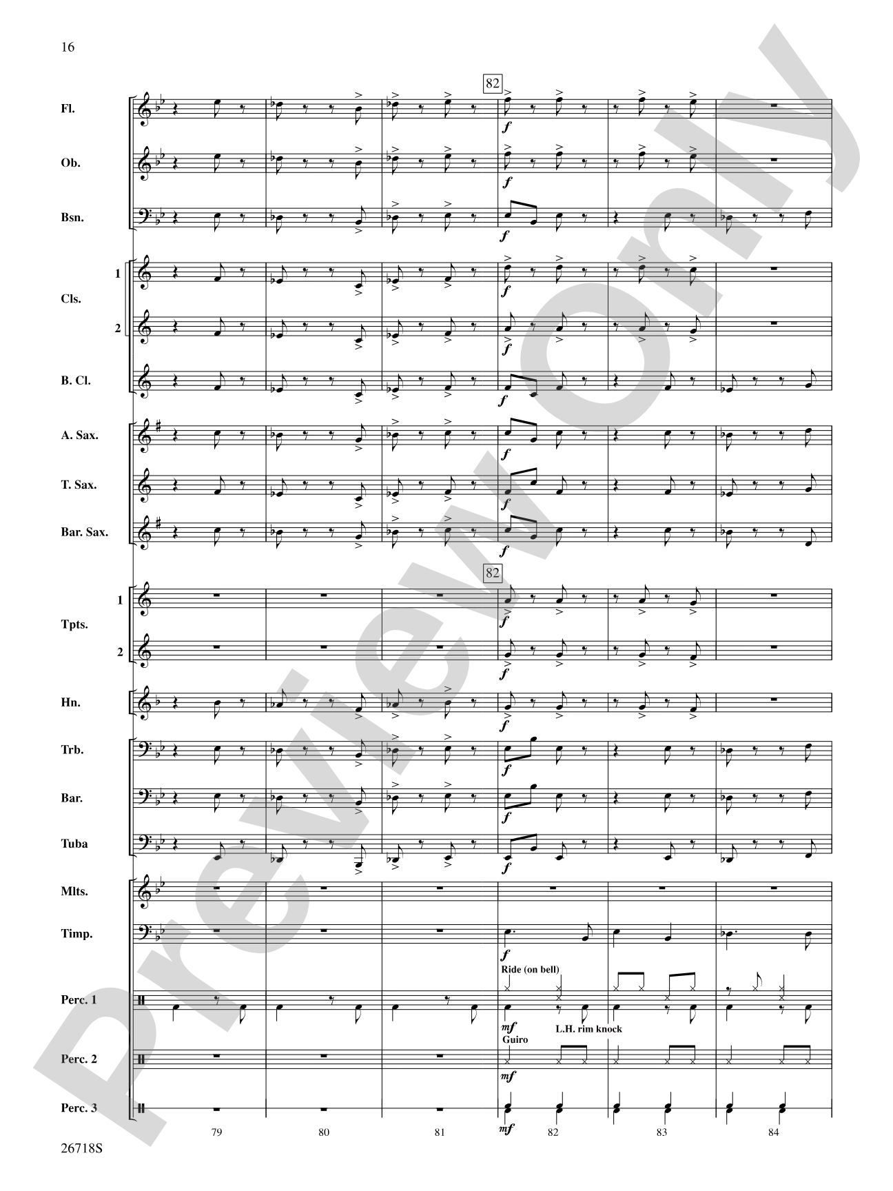 Who's Afraid of the Big Bad Samba?: Concert Band Conductor Score & Parts