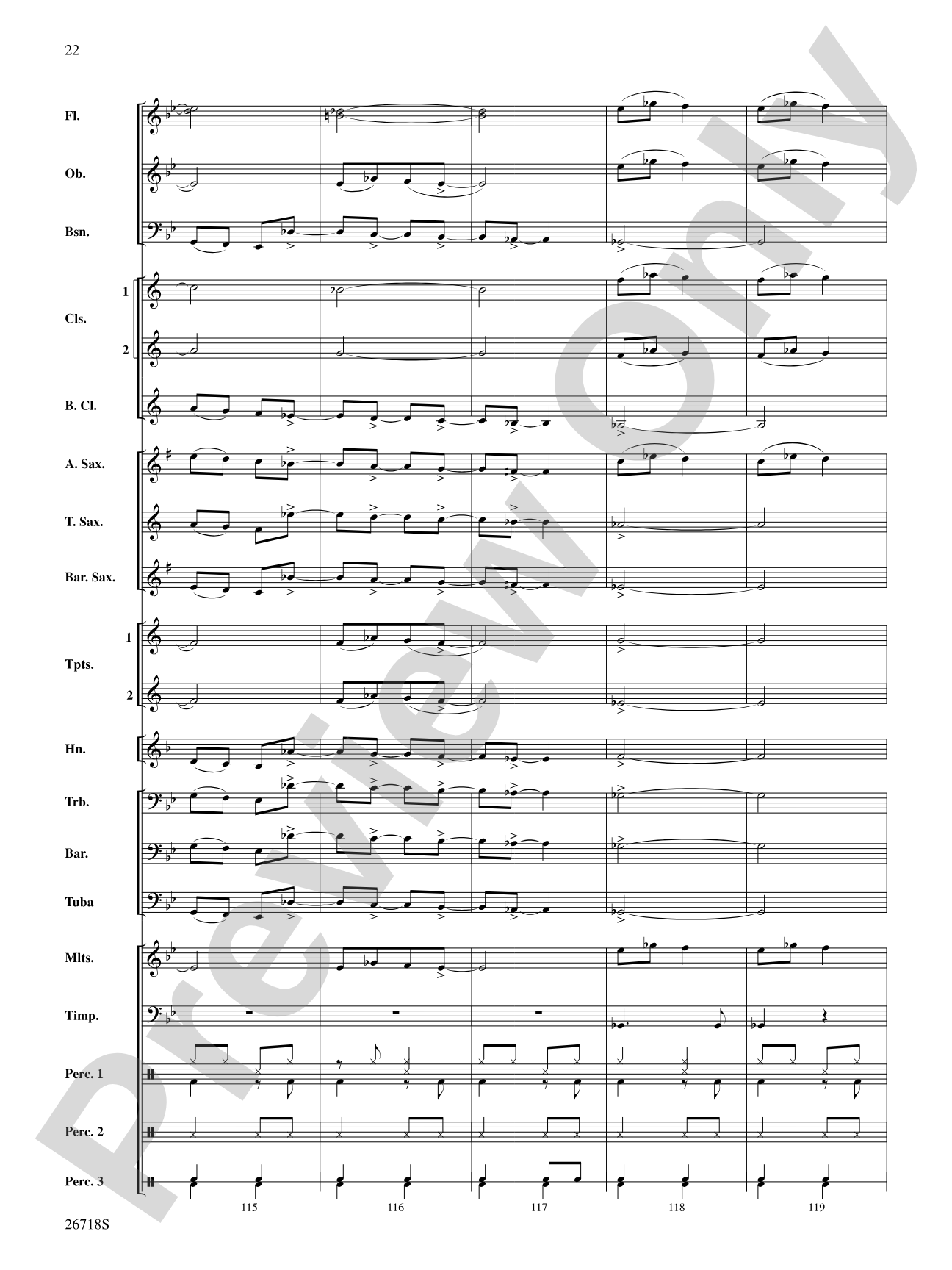 Who's Afraid of the Big Bad Samba?: Concert Band Conductor Score & Parts