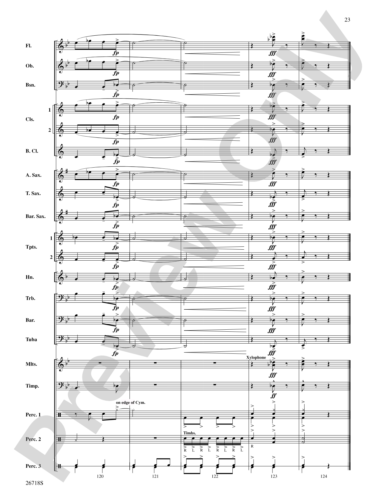 Who's Afraid of the Big Bad Samba?: Concert Band Conductor Score & Parts