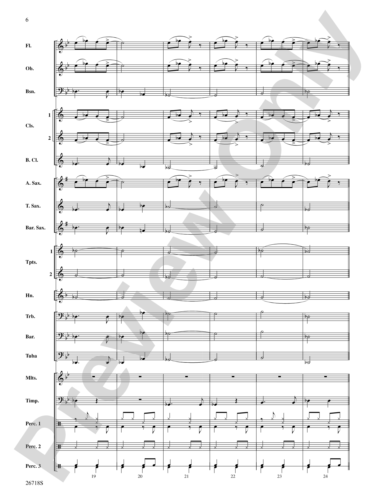 Who's Afraid of the Big Bad Samba?: Concert Band Conductor Score & Parts