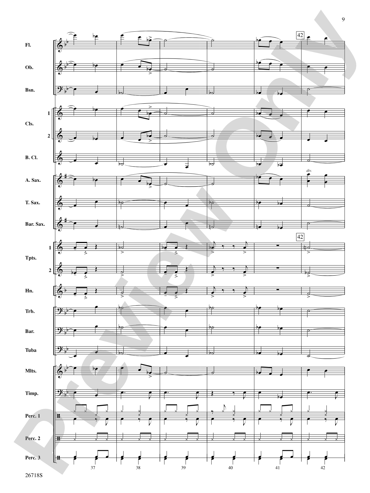 Who's Afraid of the Big Bad Samba?: Concert Band Conductor Score & Parts