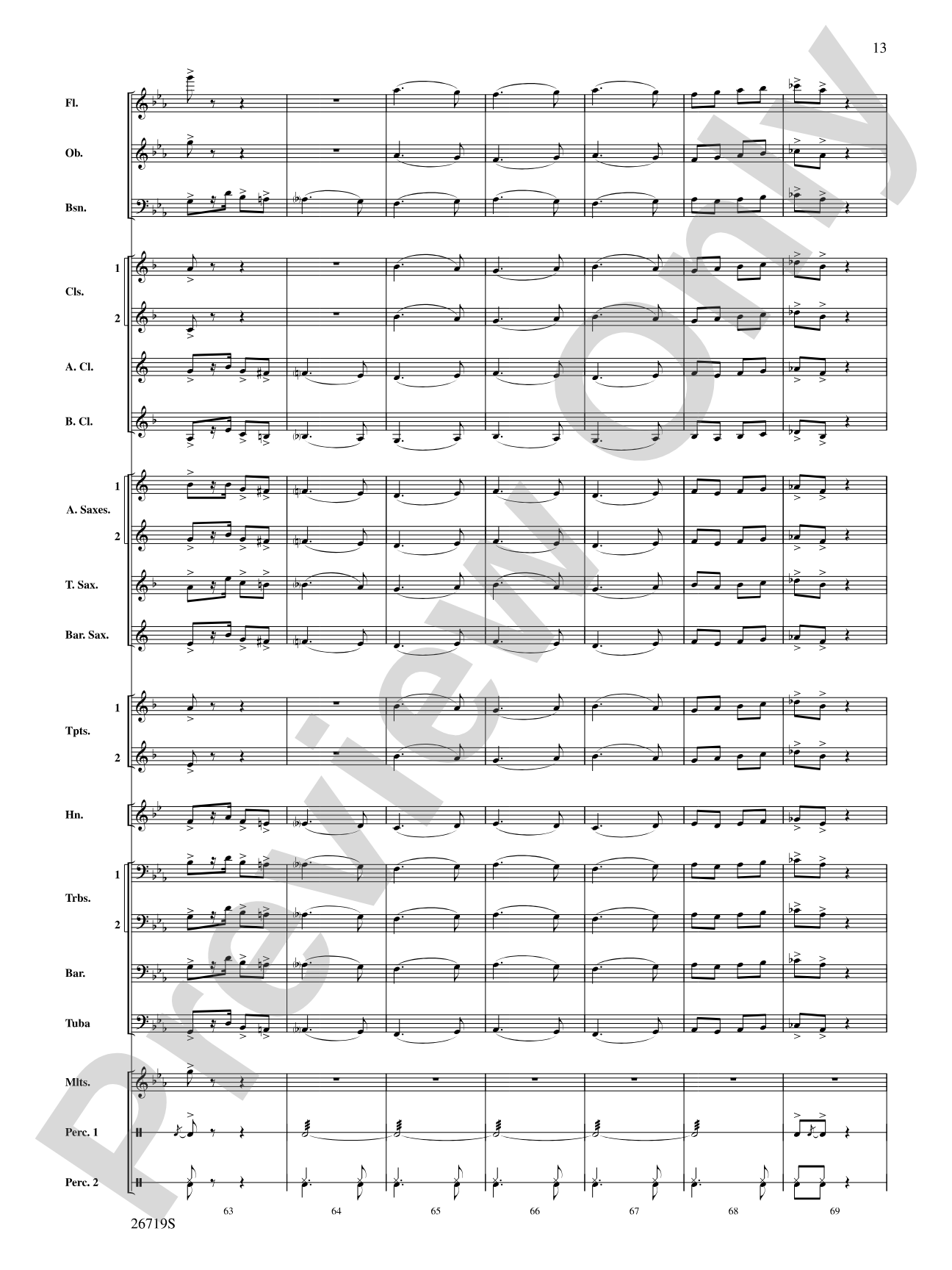 Hands Across the Sea: Concert Band Conductor Score & Parts