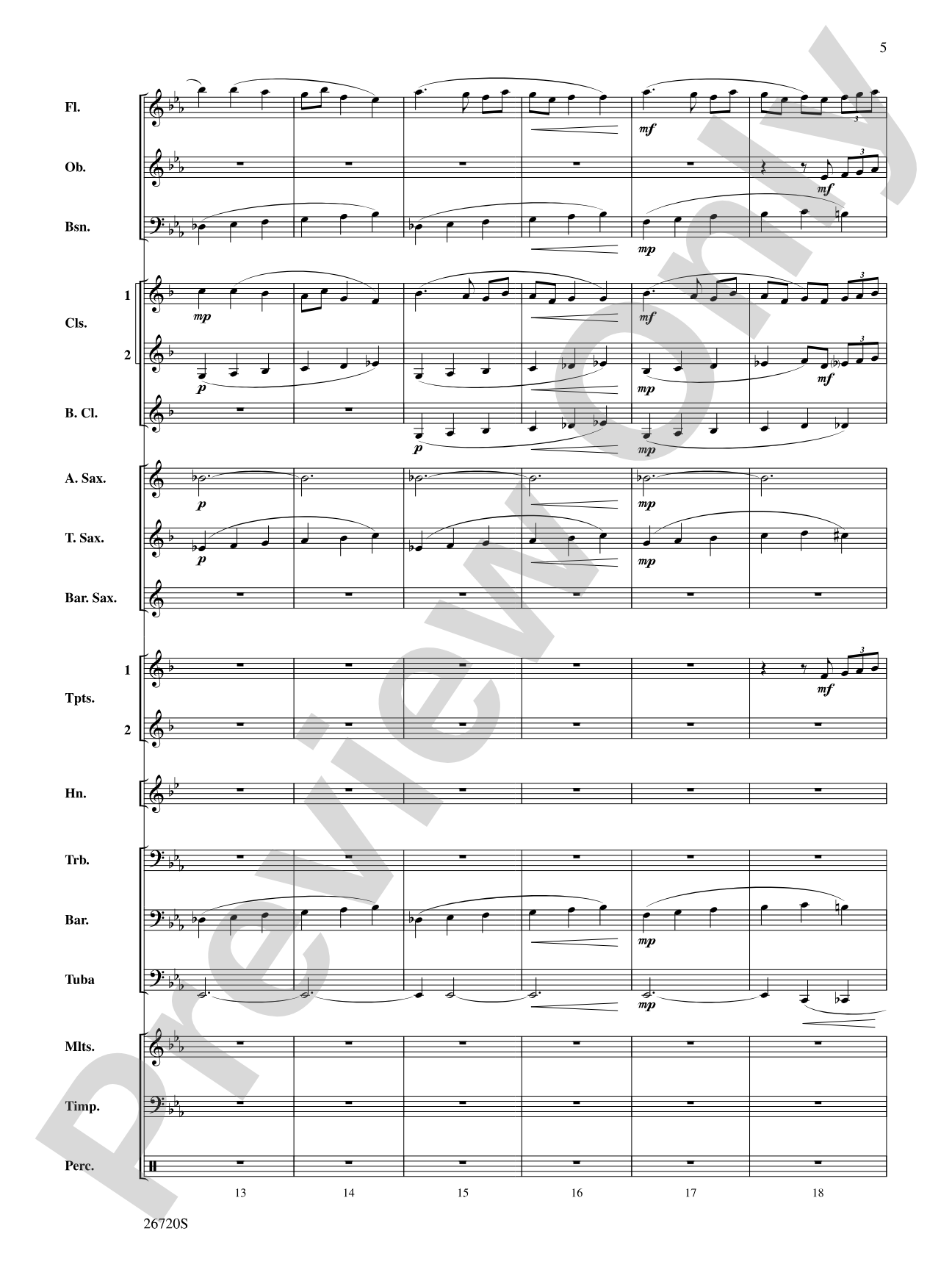 The Firebird: Concert Band Conductor Score & Parts