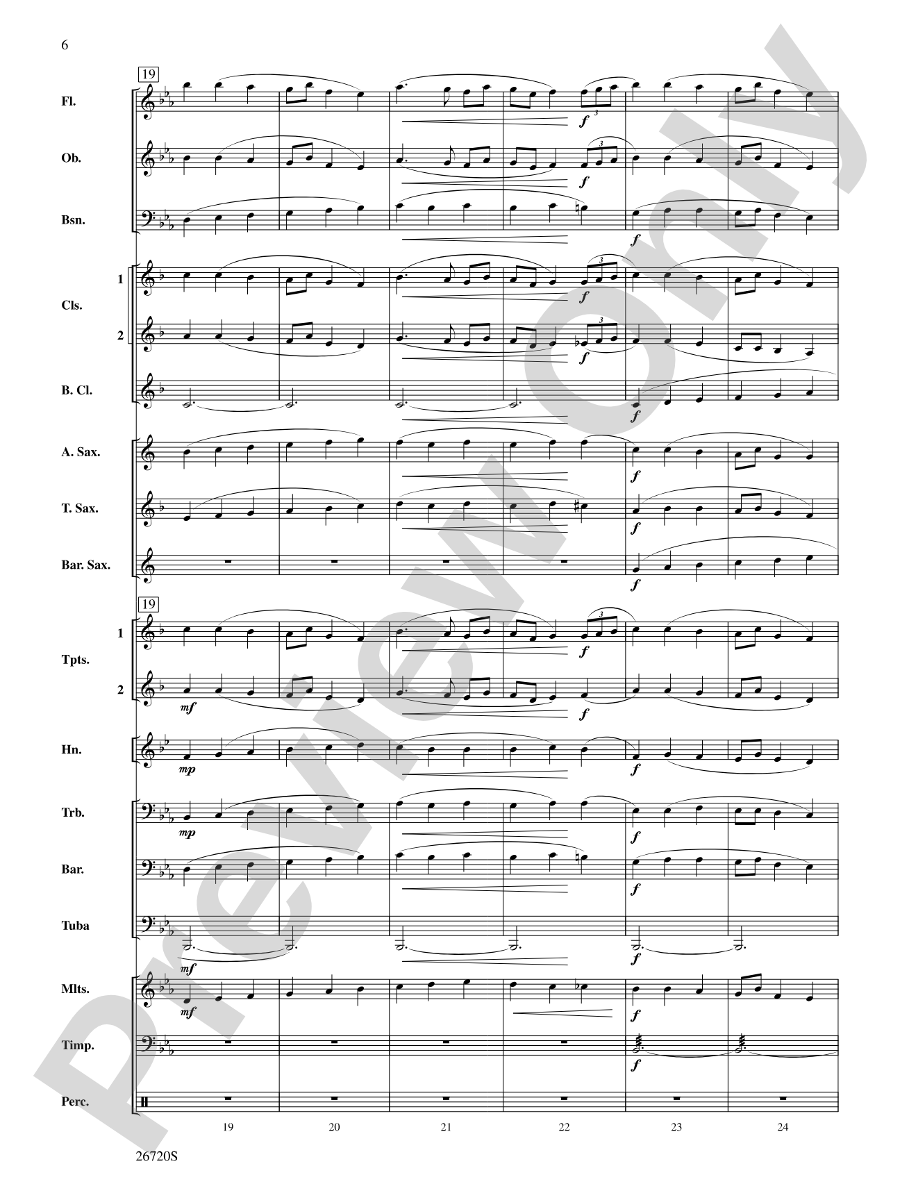 The Firebird: Concert Band Conductor Score & Parts