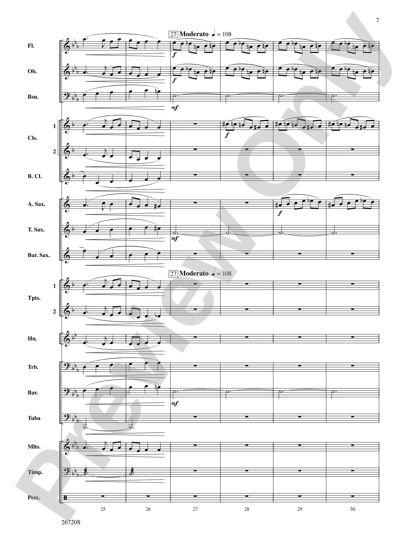 The Firebird: Concert Band Conductor Score & Parts
