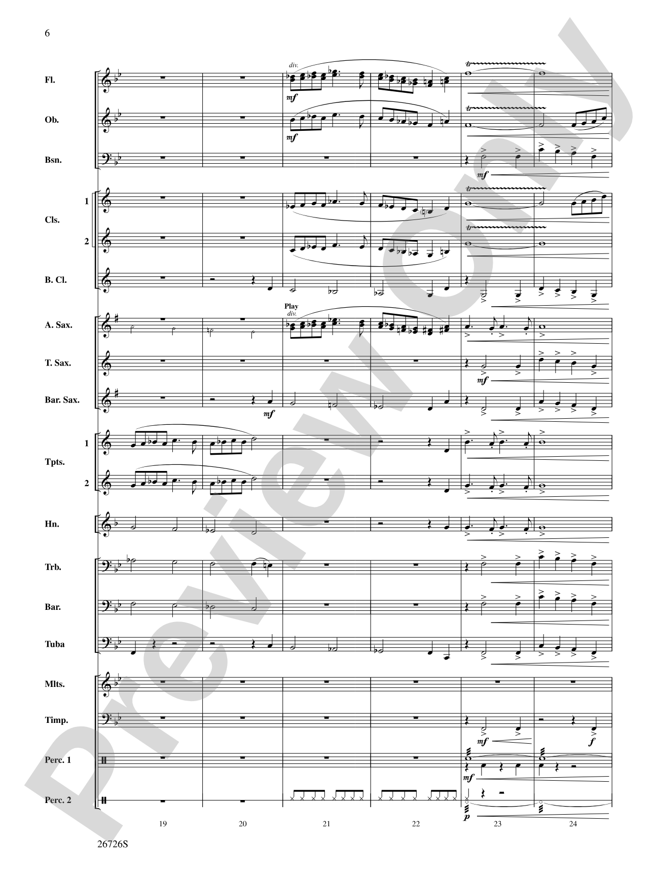Eclipse: Concert Band Conductor Score & Parts