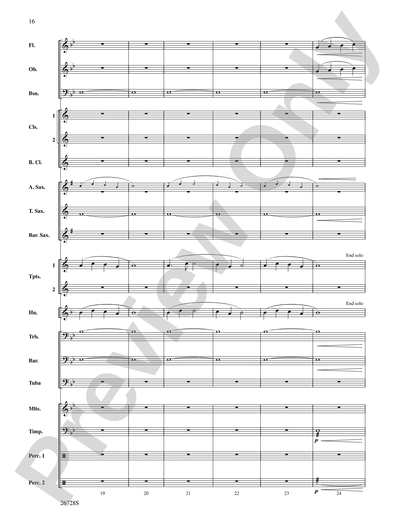 Suite from The New World: Concert Band Conductor Score & Parts