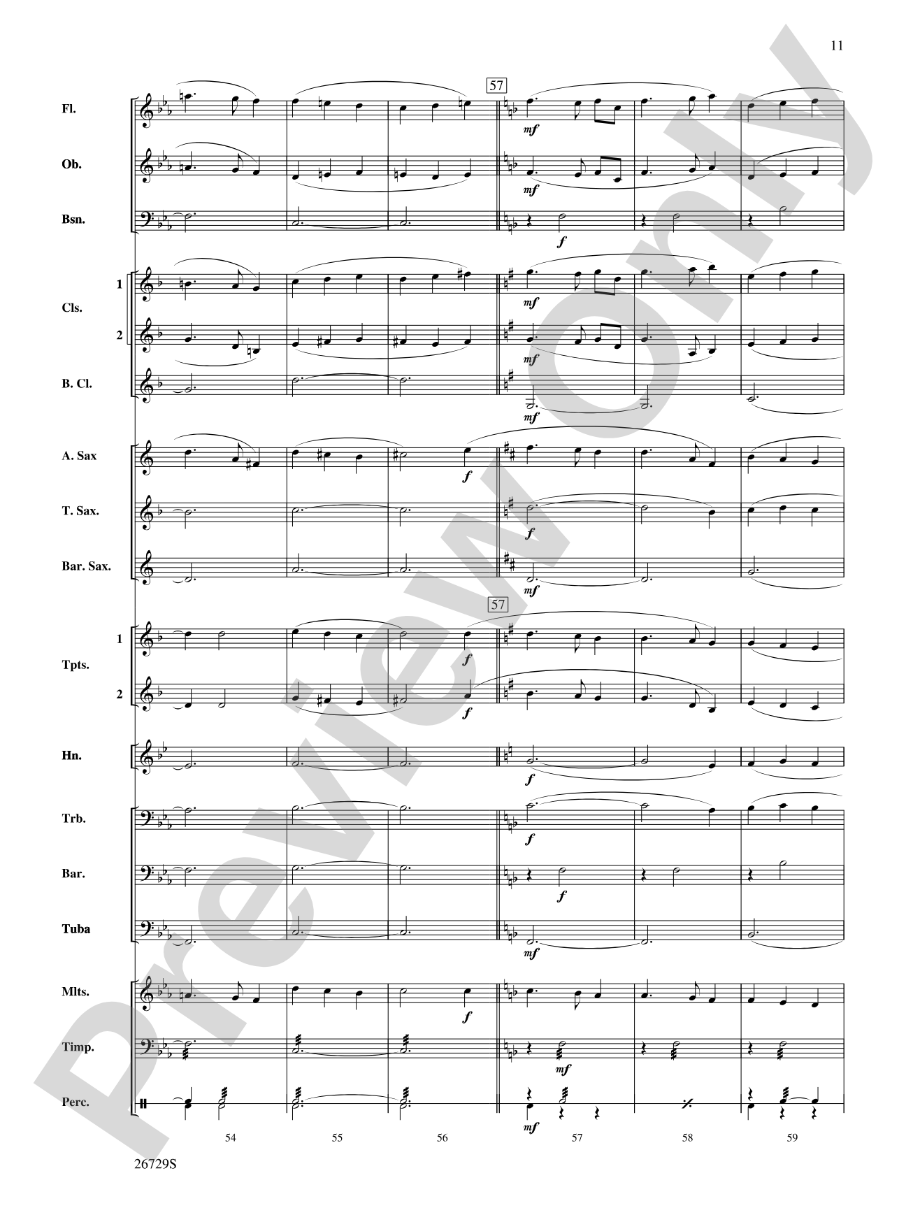 Away in a Manger: Concert Band Conductor Score & Parts