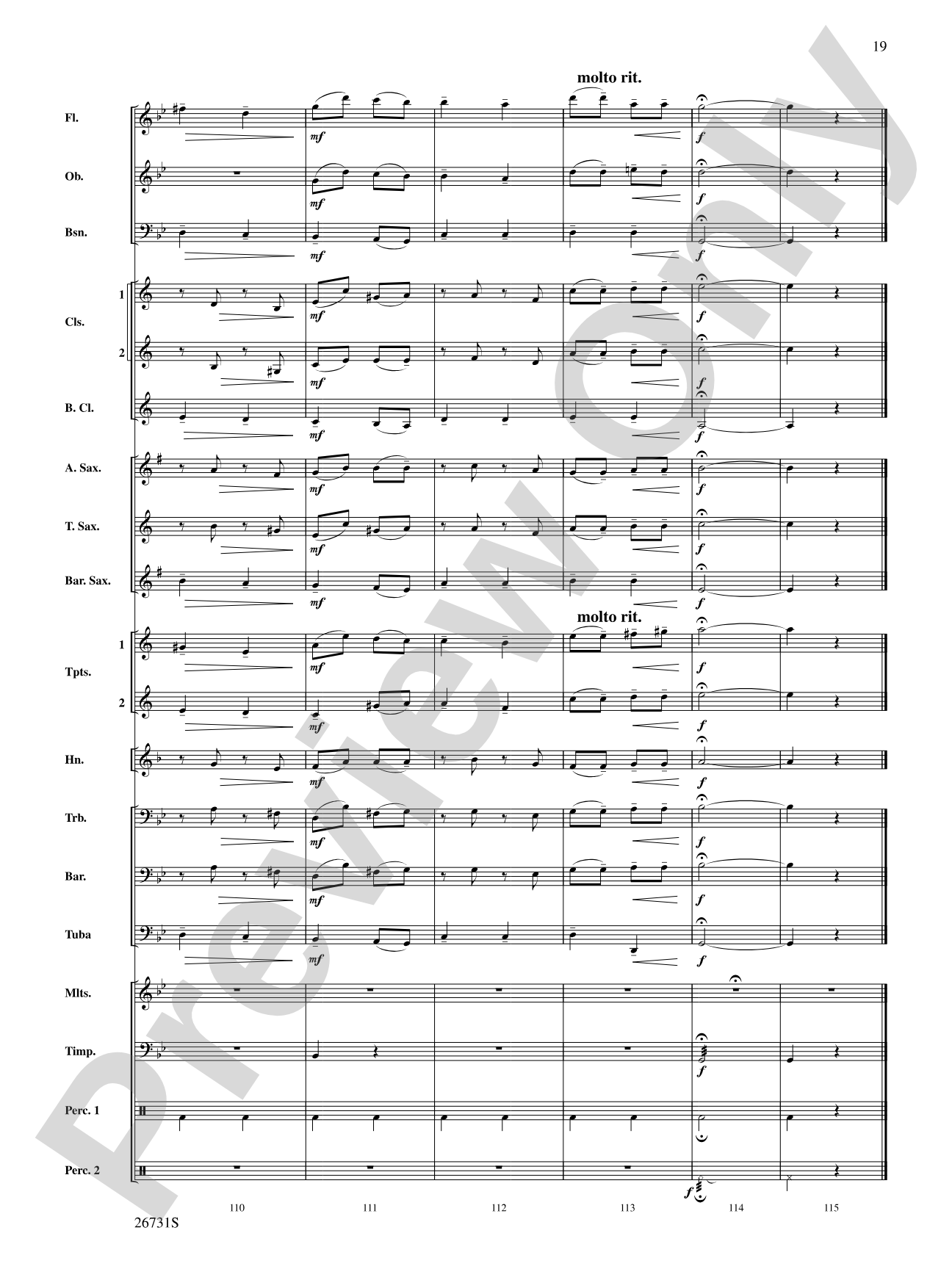 Christmastime in Russia: Concert Band Conductor Score & Parts