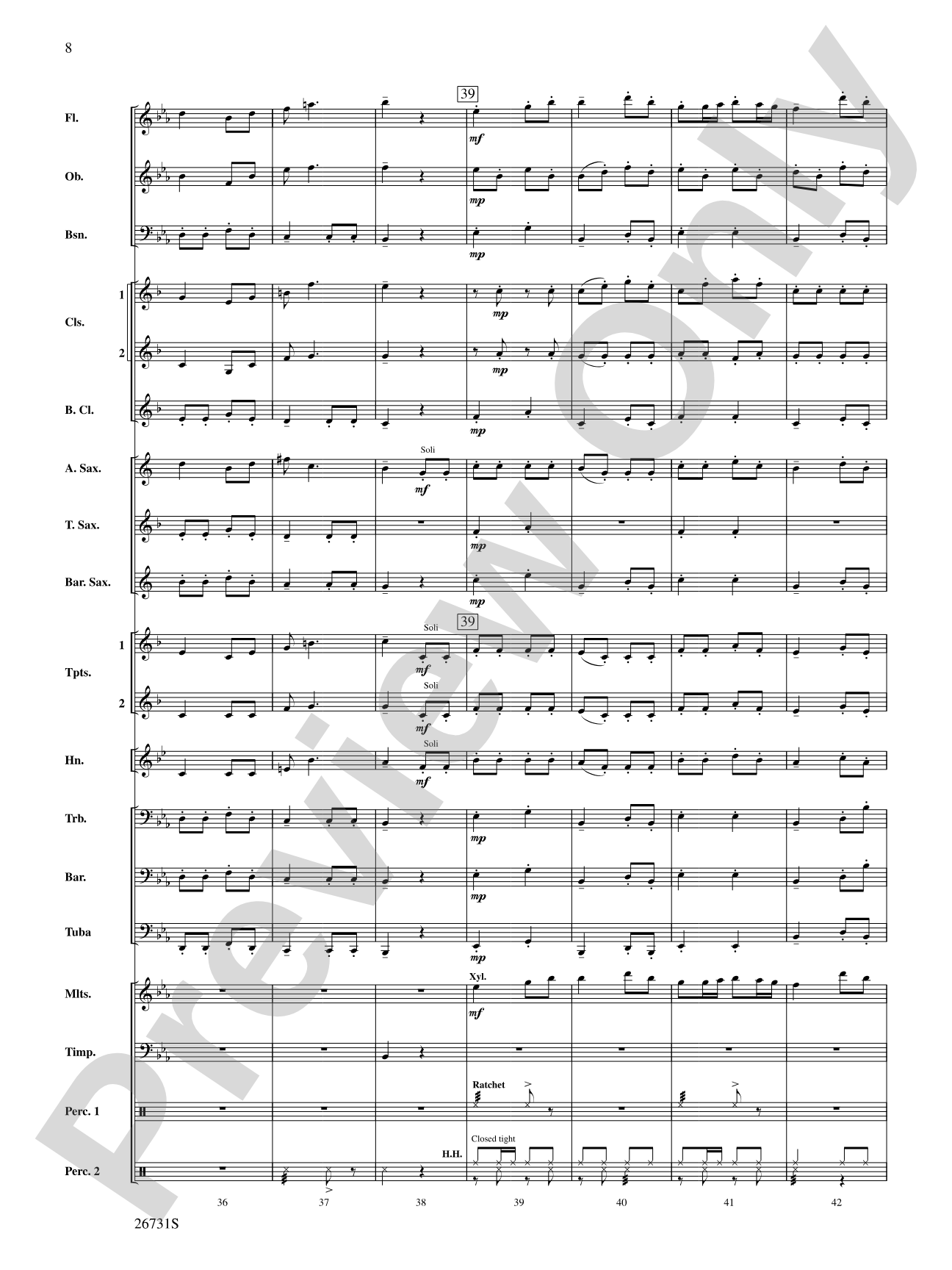 Christmastime in Russia: Concert Band Conductor Score & Parts