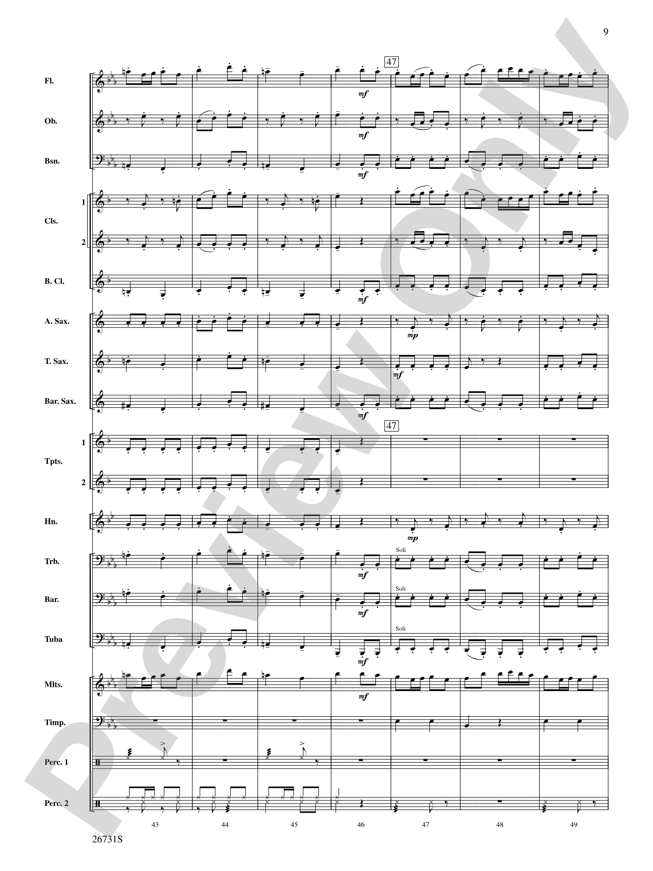 Christmastime in Russia: Concert Band Conductor Score & Parts