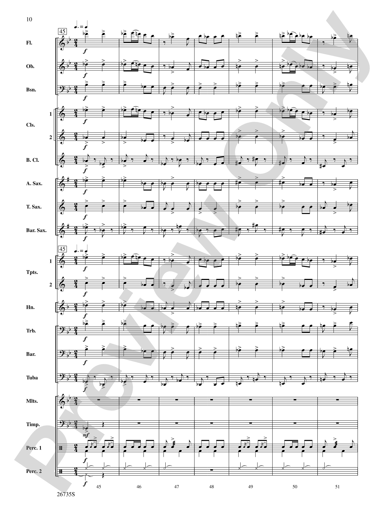 Patton: Concert Band Conductor Score & Parts