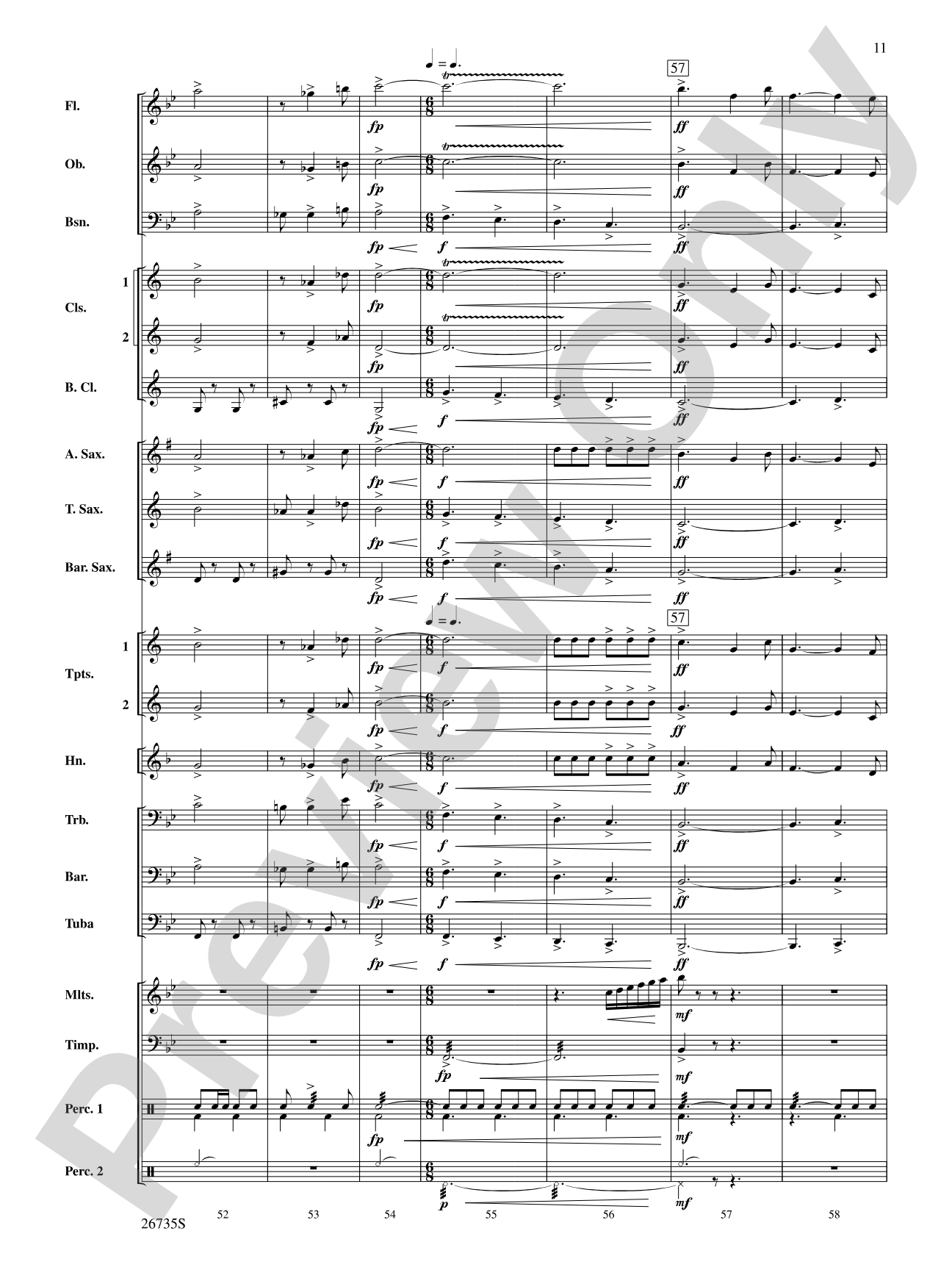 Patton: Concert Band Conductor Score & Parts