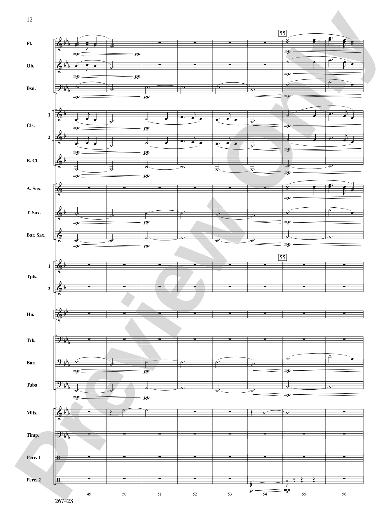 A Christmas Festival: Concert Band Conductor Score & Parts