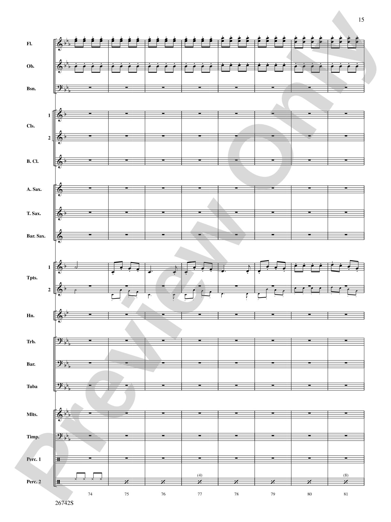 A Christmas Festival: Concert Band Conductor Score & Parts