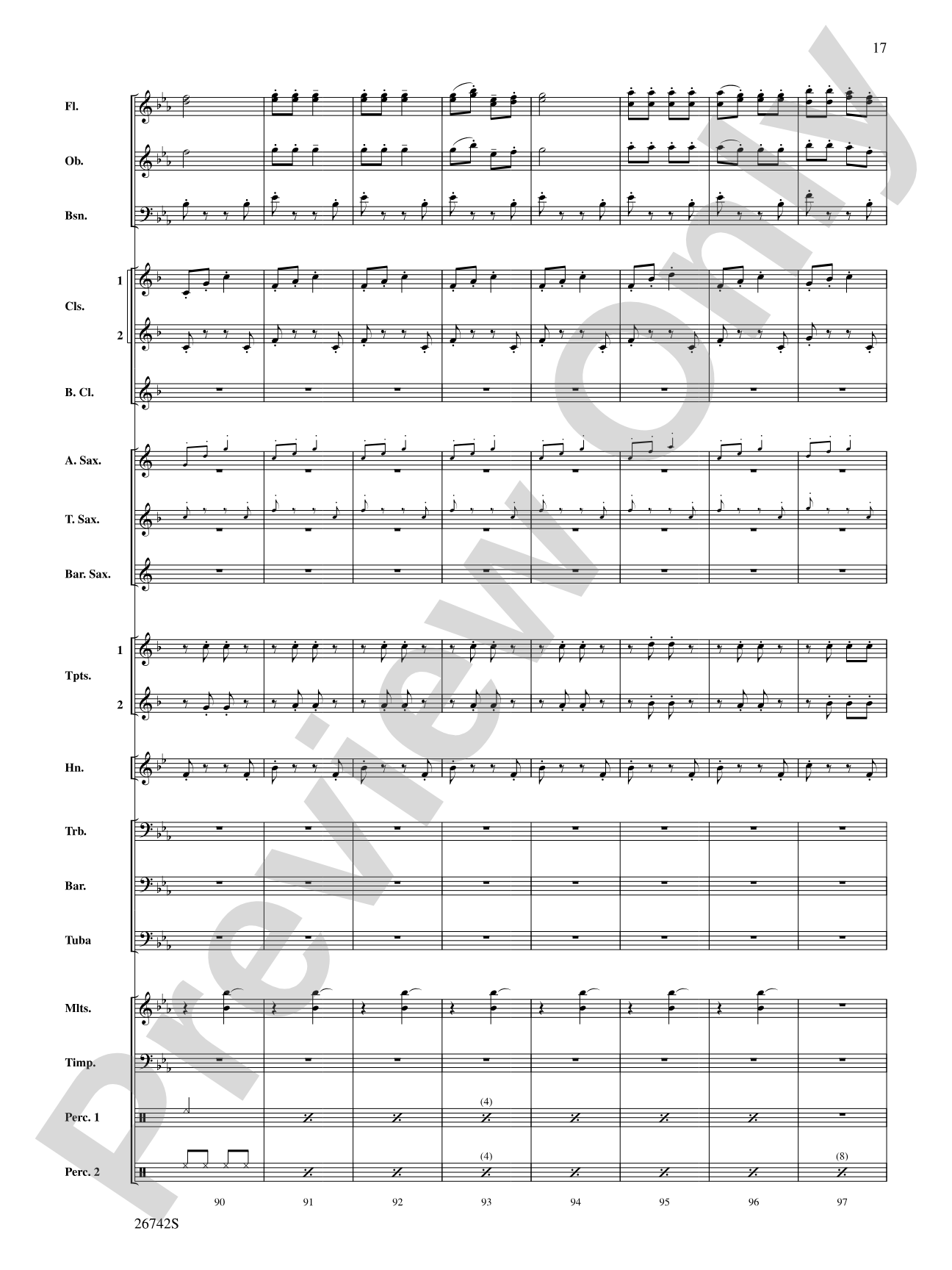 A Christmas Festival: Concert Band Conductor Score & Parts