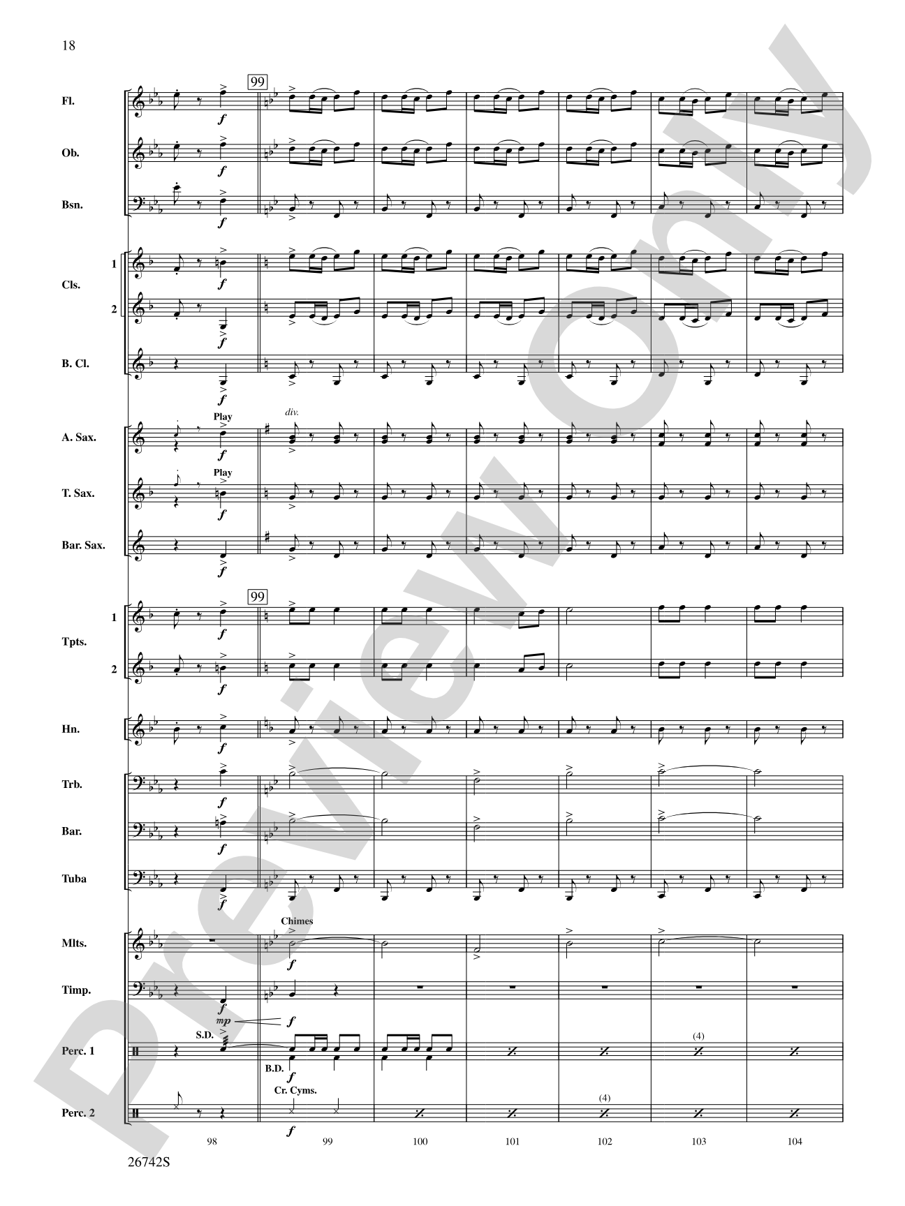 A Christmas Festival: Concert Band Conductor Score & Parts