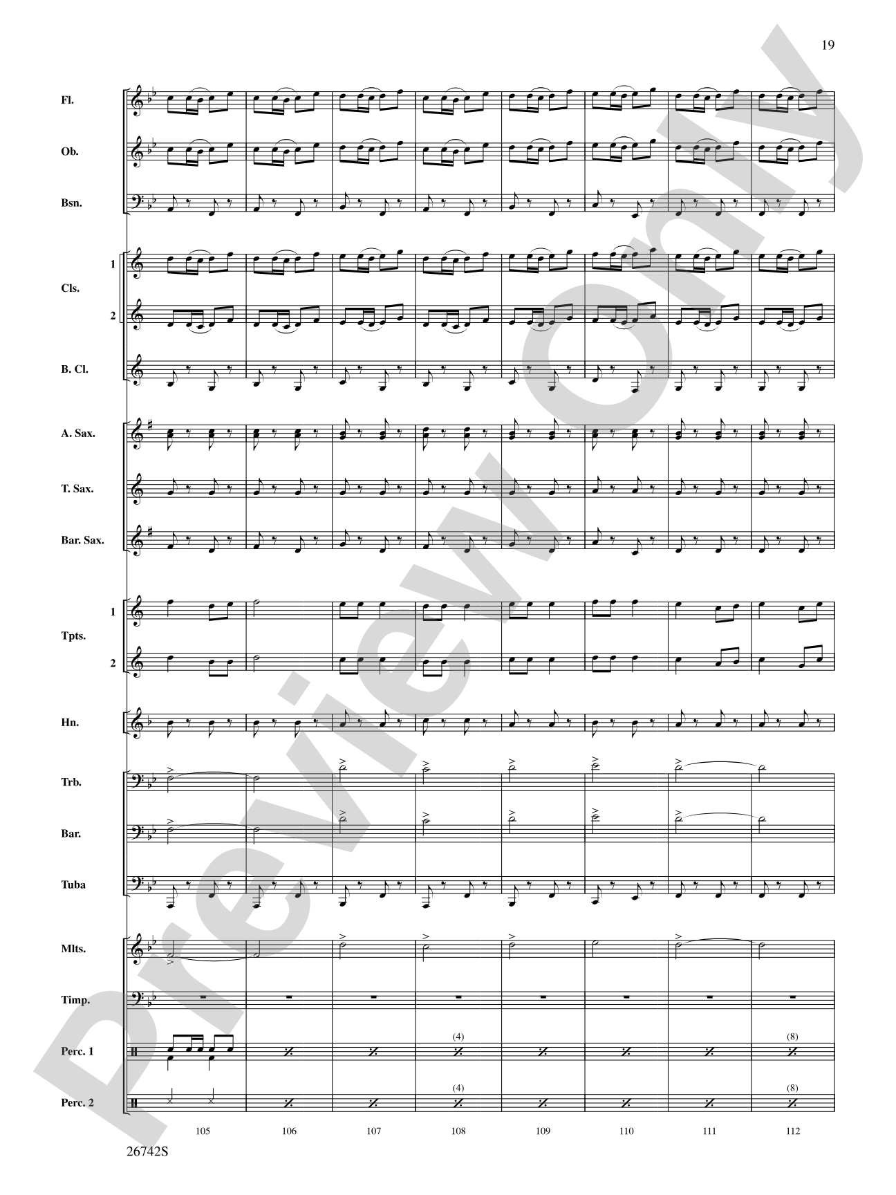 A Christmas Festival: Concert Band Conductor Score & Parts