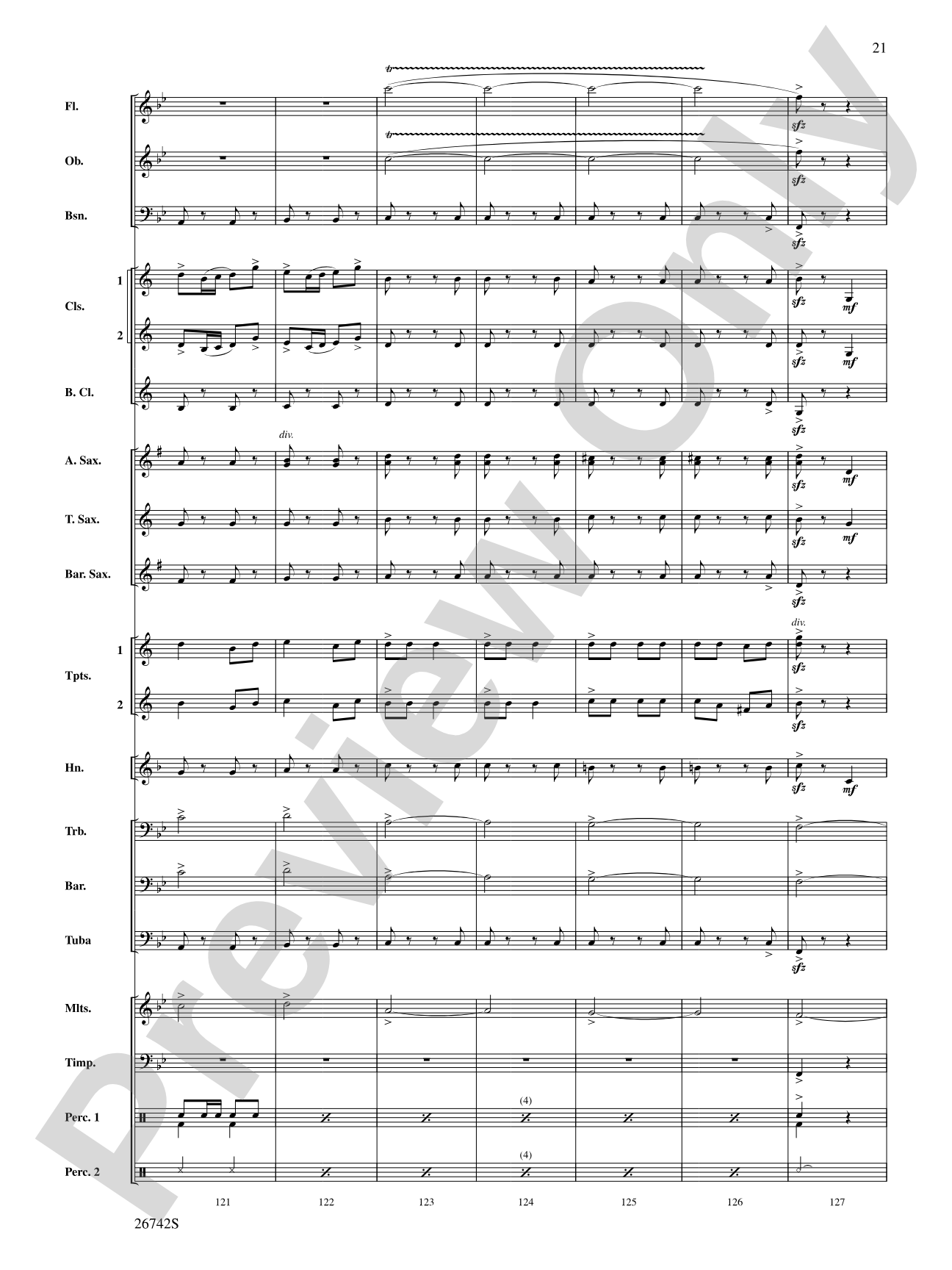 A Christmas Festival: Concert Band Conductor Score & Parts