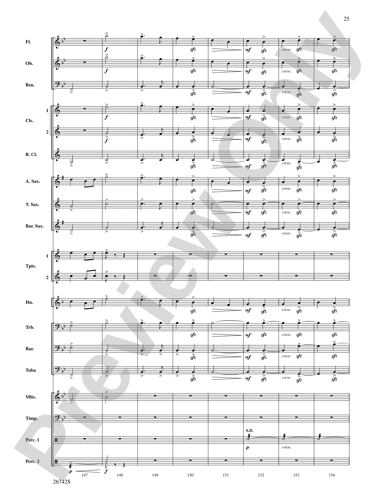 A Christmas Festival: Concert Band Conductor Score & Parts