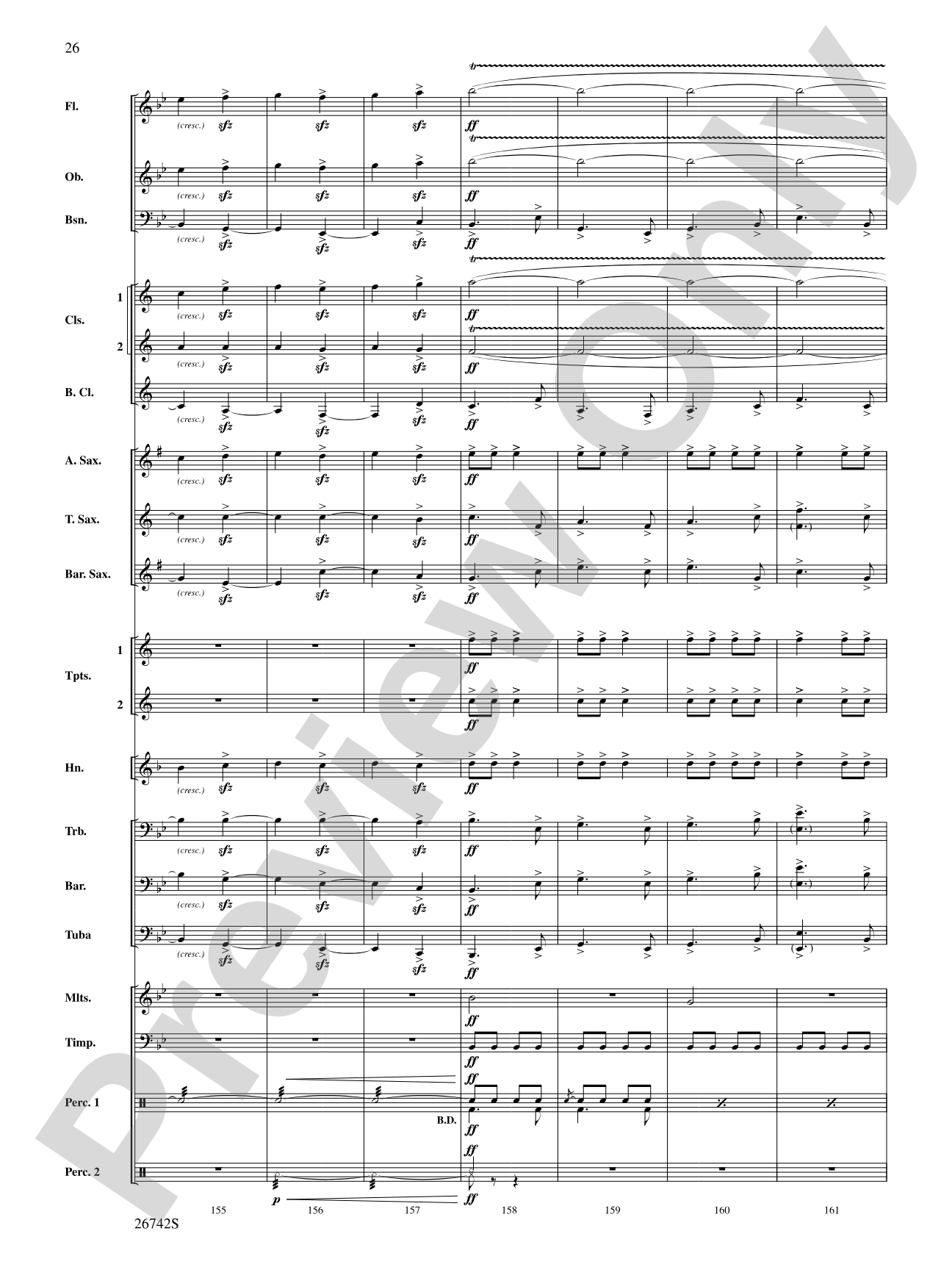 A Christmas Festival: Concert Band Conductor Score & Parts