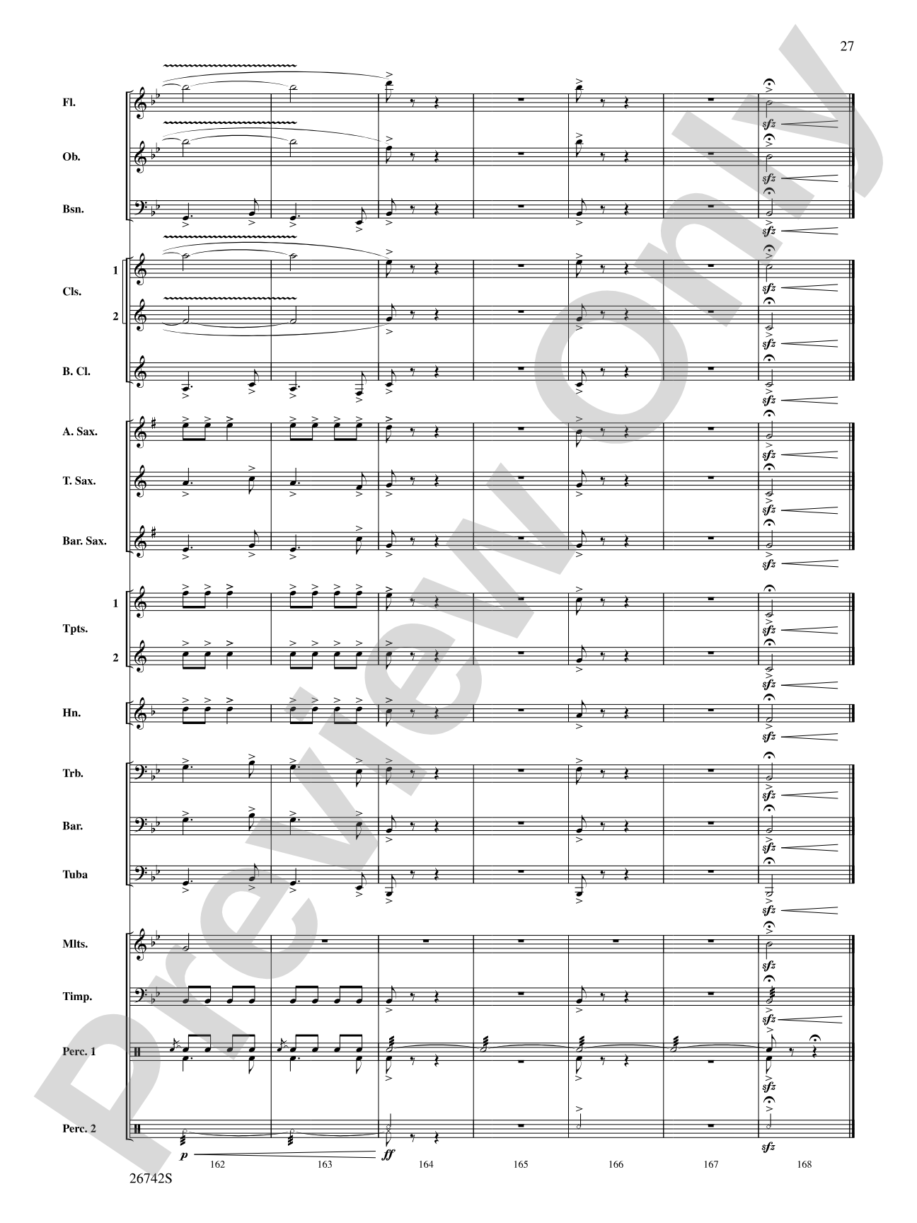 A Christmas Festival: Concert Band Conductor Score & Parts