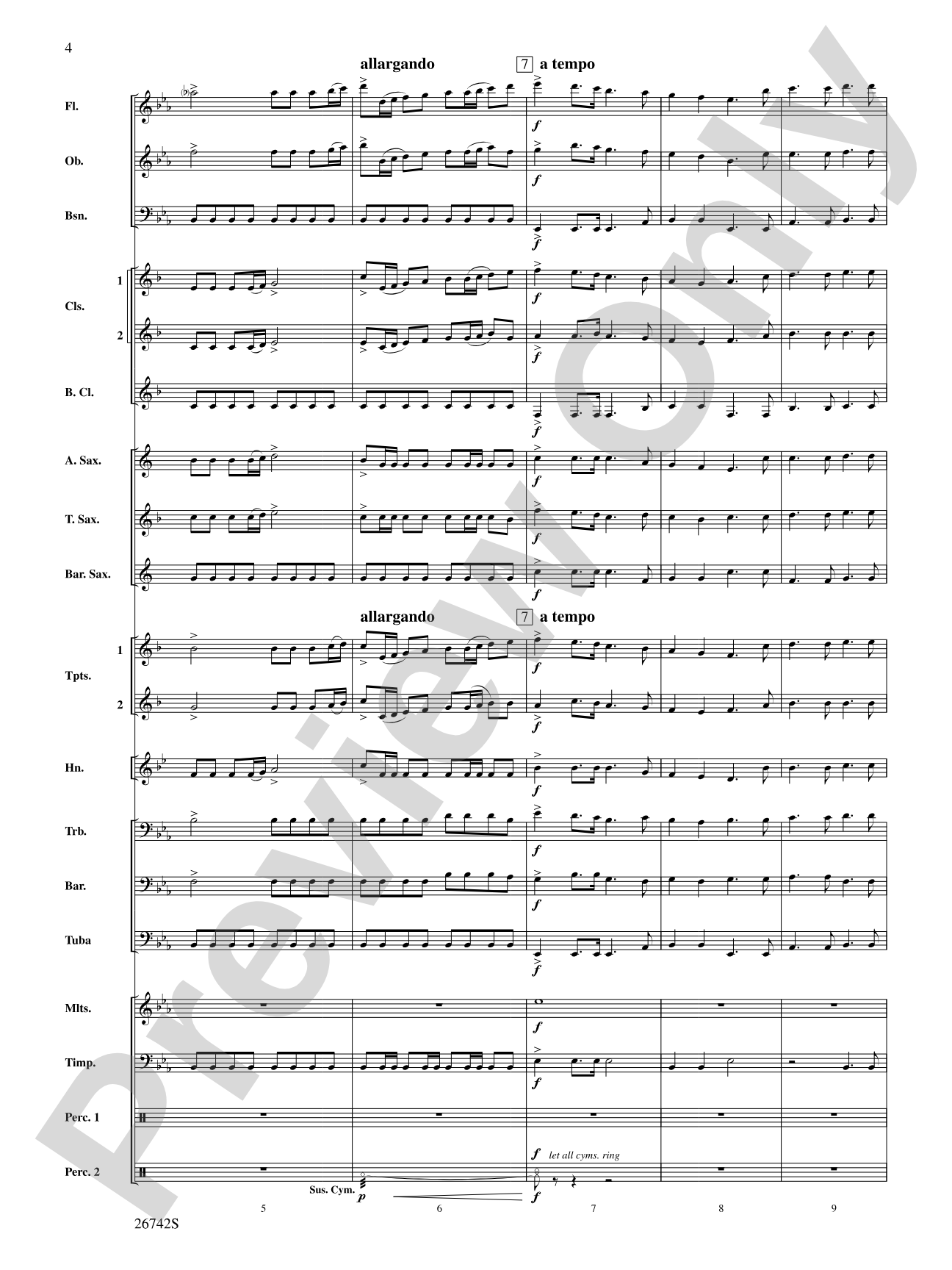 A Christmas Festival: Concert Band Conductor Score & Parts