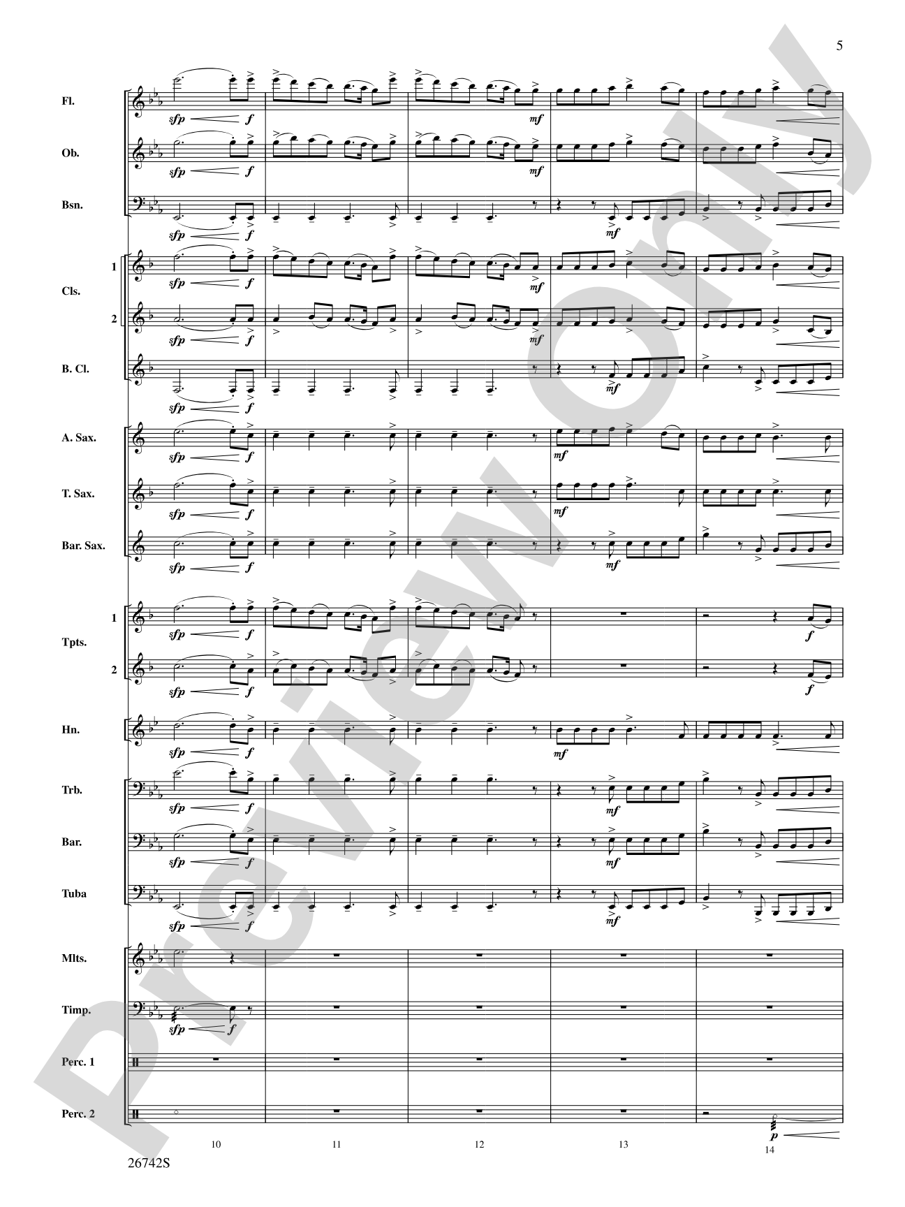 A Christmas Festival: Concert Band Conductor Score & Parts