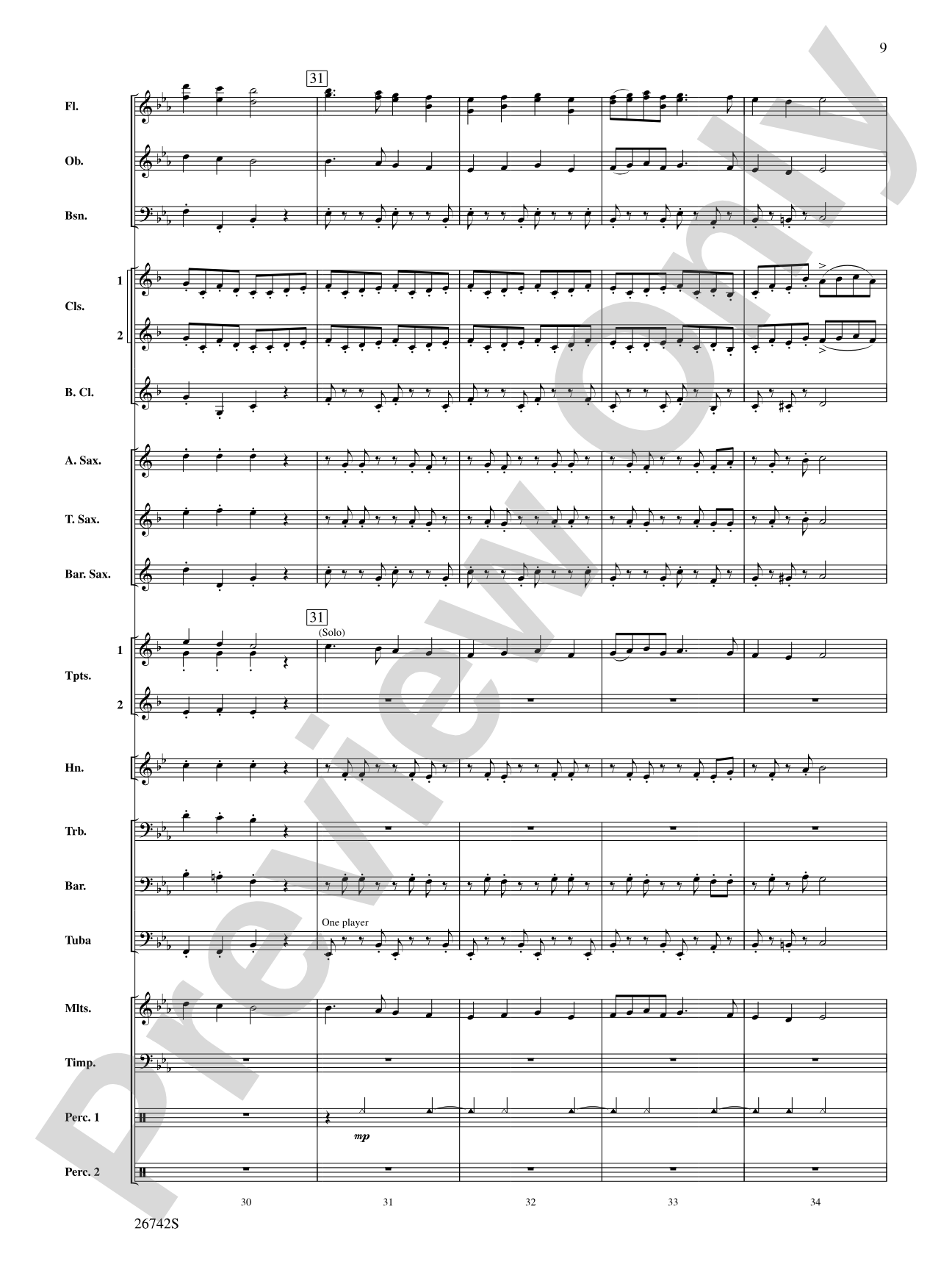 A Christmas Festival: Concert Band Conductor Score & Parts