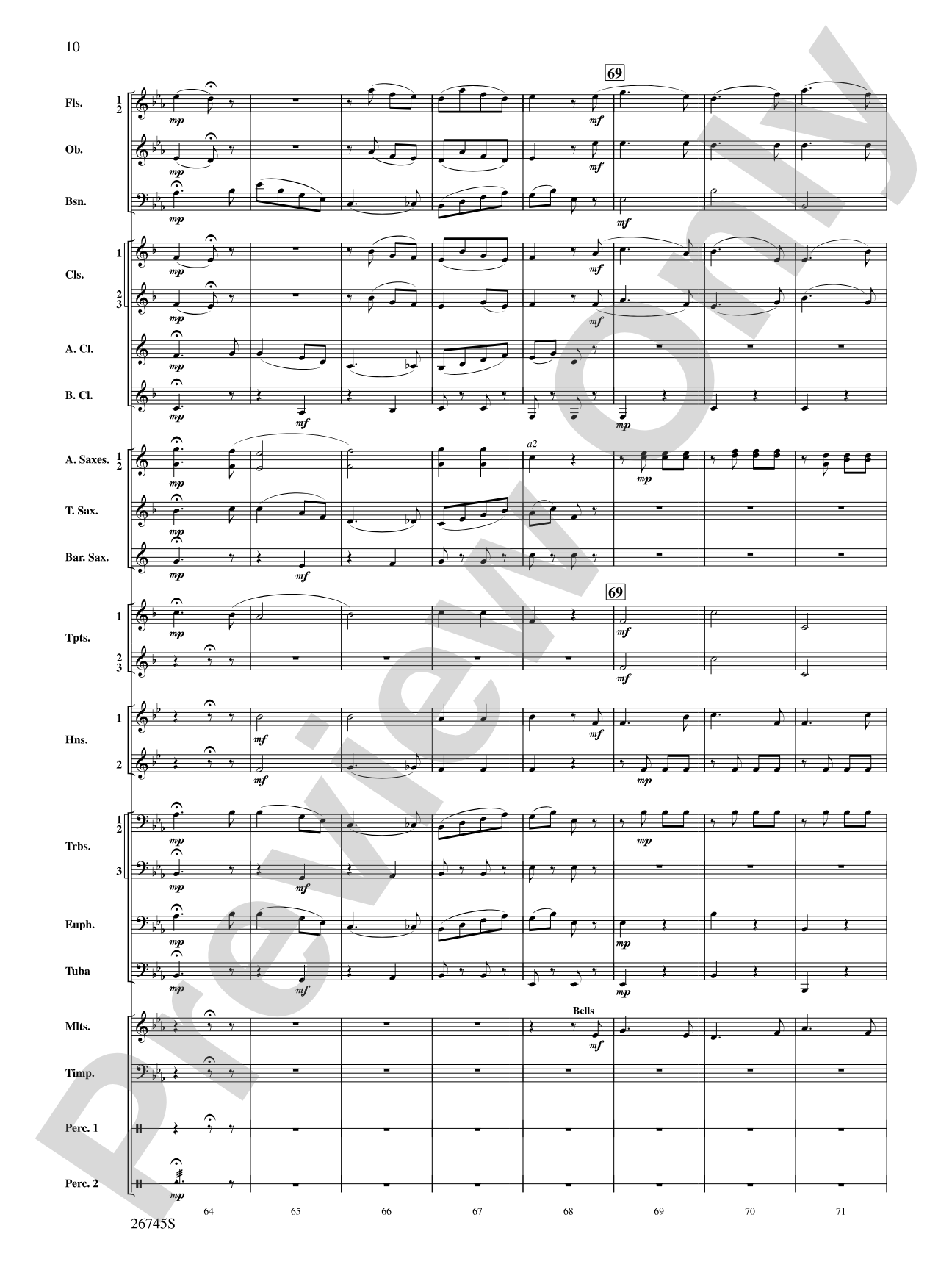 Heroic Variations: Concert Band Conductor Score & Parts