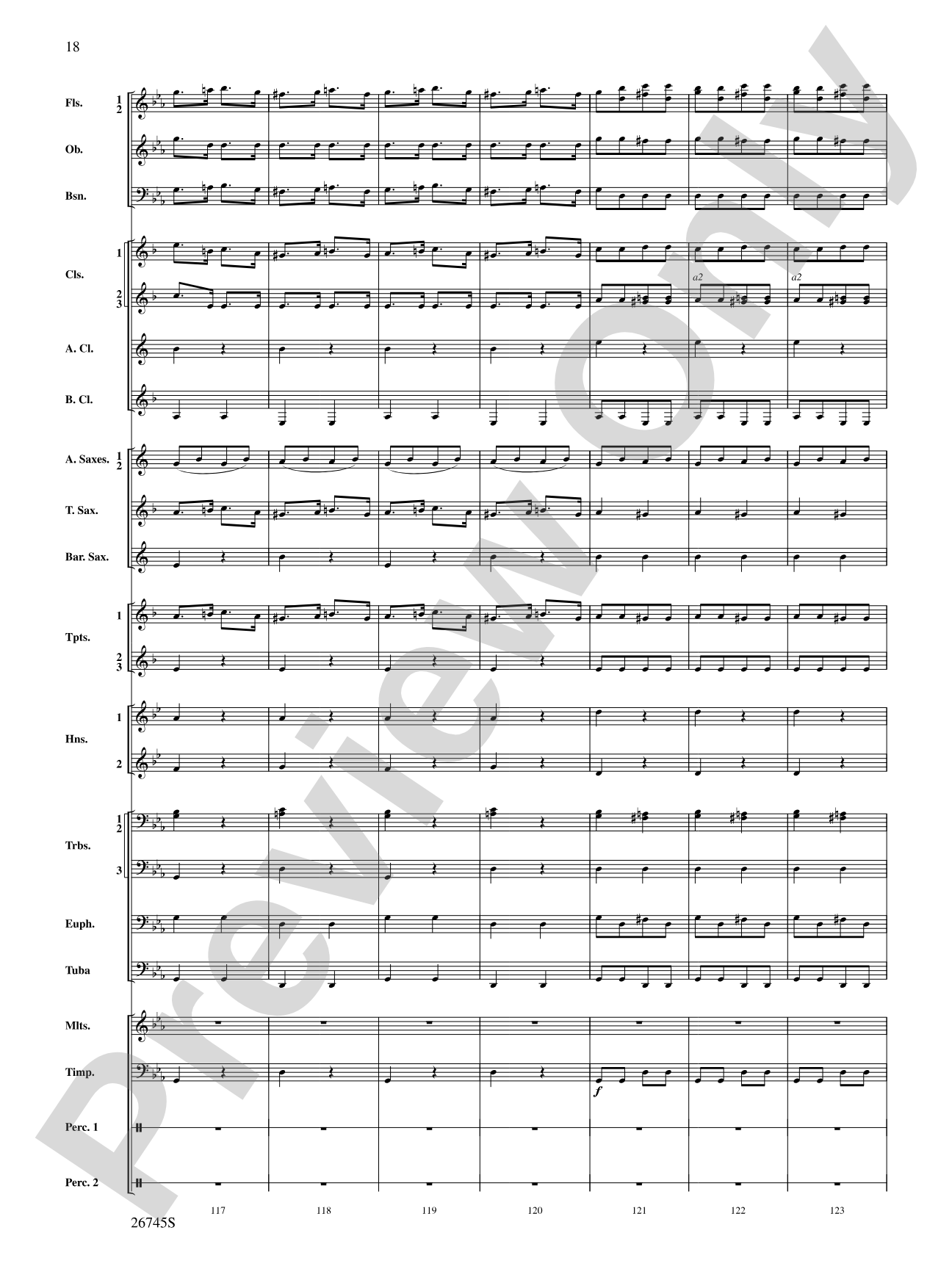 Heroic Variations: Concert Band Conductor Score & Parts