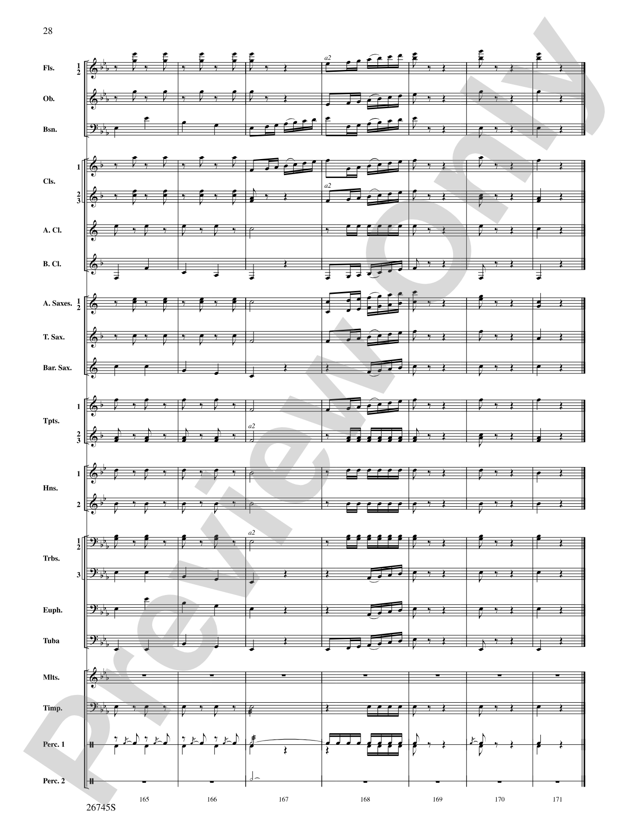 Heroic Variations: Concert Band Conductor Score & Parts