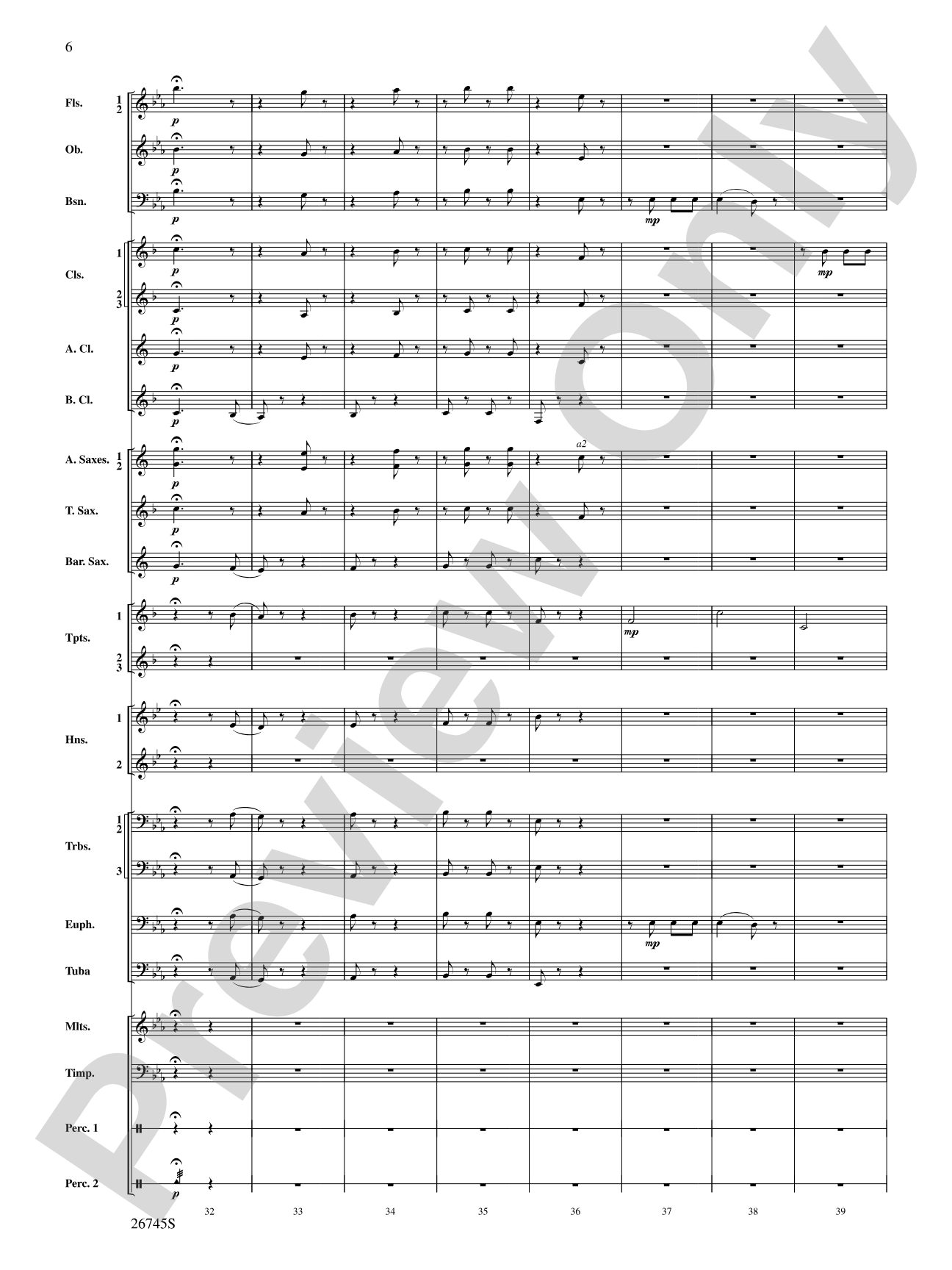 Heroic Variations: Concert Band Conductor Score & Parts